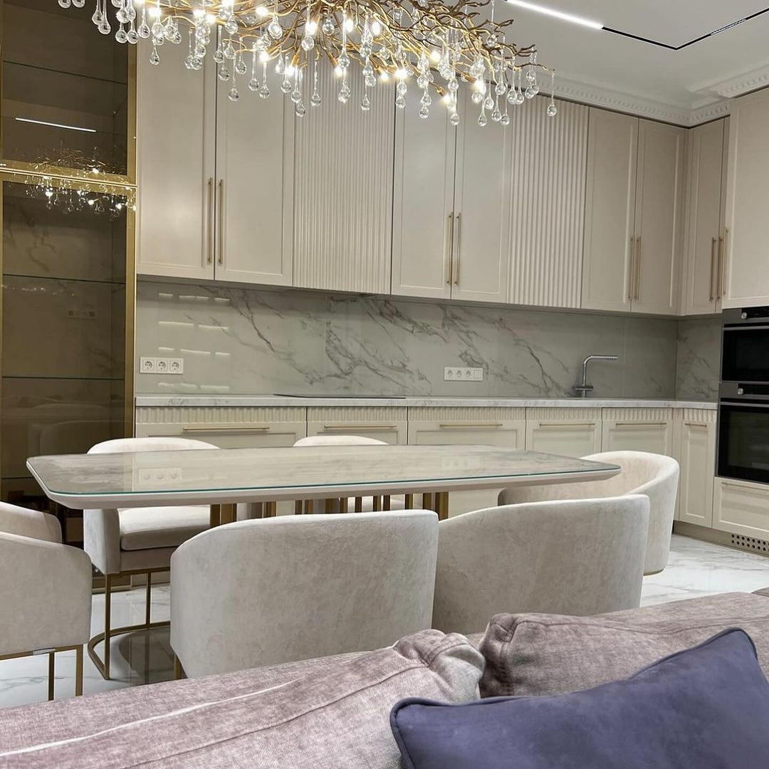 Stunning Tree Branch Crystal Chandelier with Clear Teardrop-shaped for Living/Dining Room-Chandeliers-Blushlighting