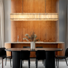 Sun Marco Alabaster Linear Chandelier 54" 72"-Blushlighting