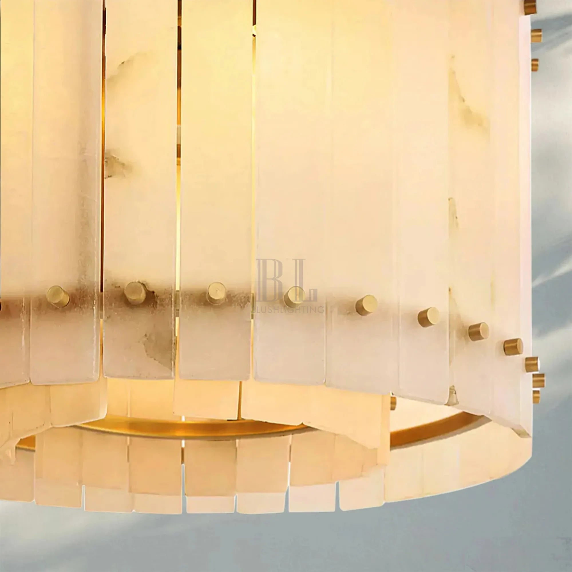 Sun Marco Alabaster Round Chandelier 22'' 37'' 48'' 60''-