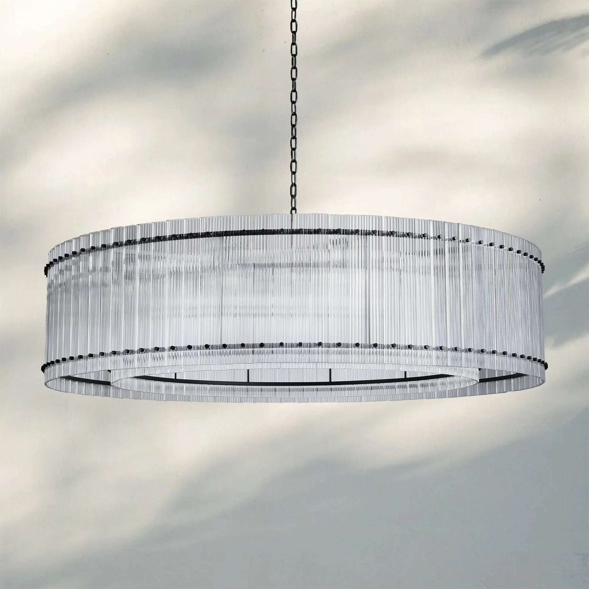 Sun Marco Crystal Round Chandelier-