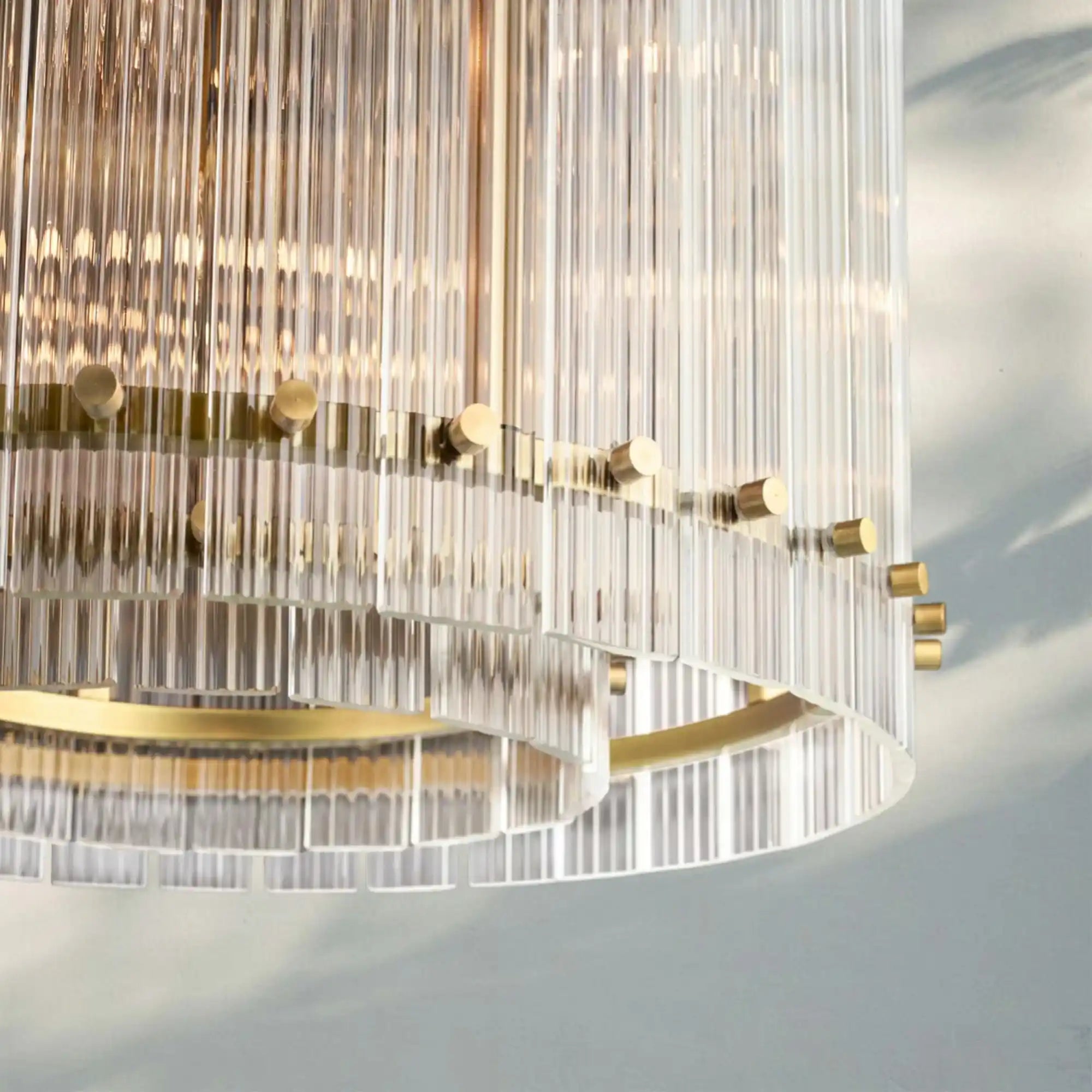 Sun Marco Crystal Round Chandelier-