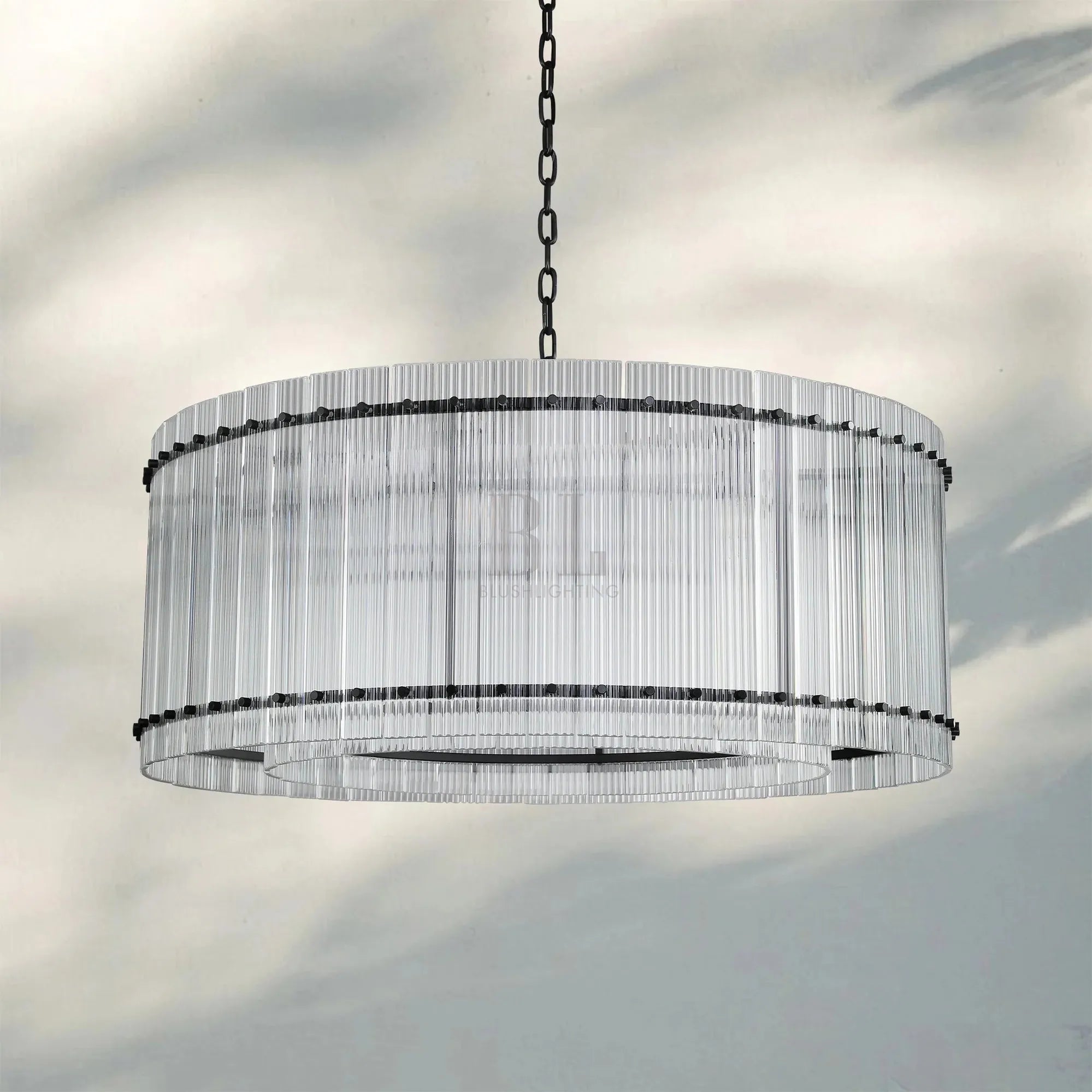 Sun Marco Crystal Round Chandelier-