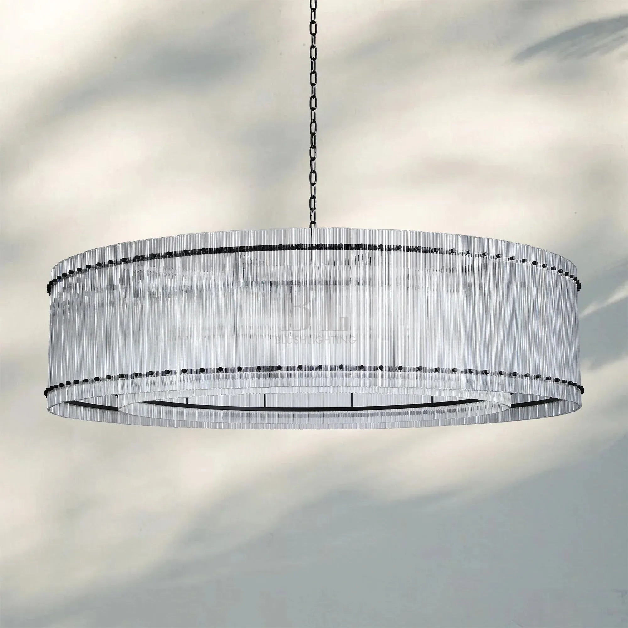 Sun Marco Crystal Round Chandelier-