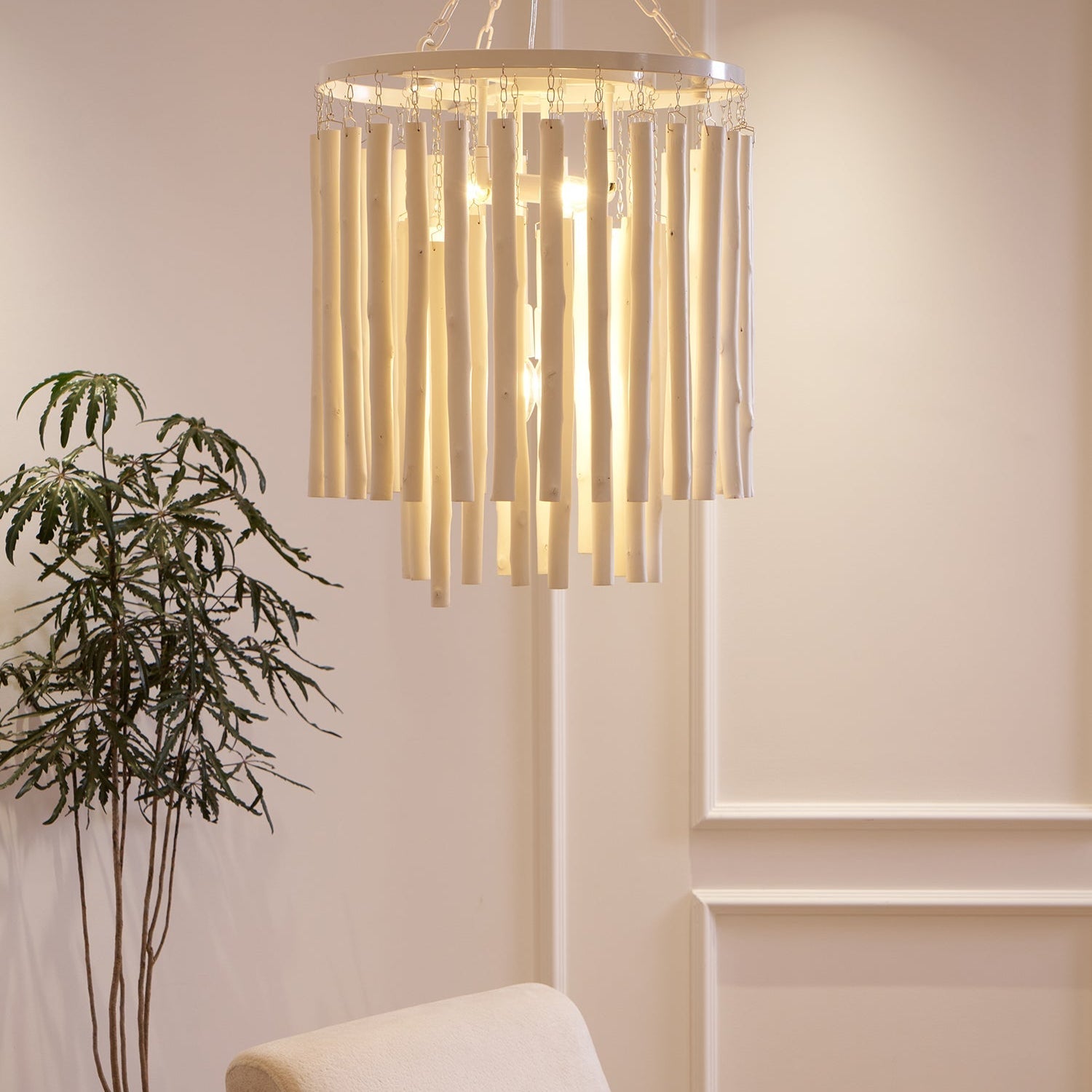 Swinton Tilda Chandelier - 5 Heads ∅ 19.7″ x H 20.9″BlackBlushlighting