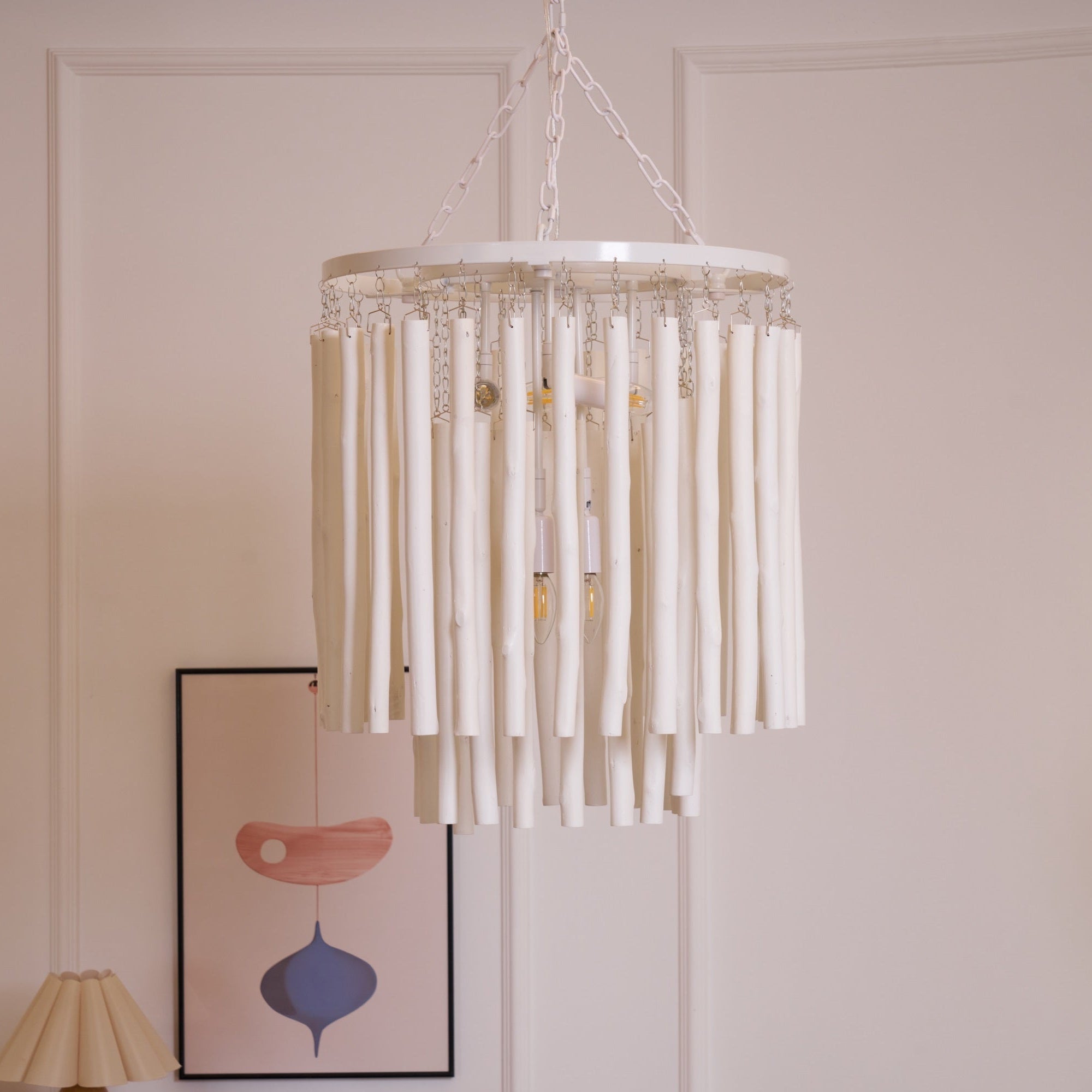 Swinton Tilda Chandelier - 5 Heads ∅ 19.7″ x H 20.9″WhiteBlushlighting