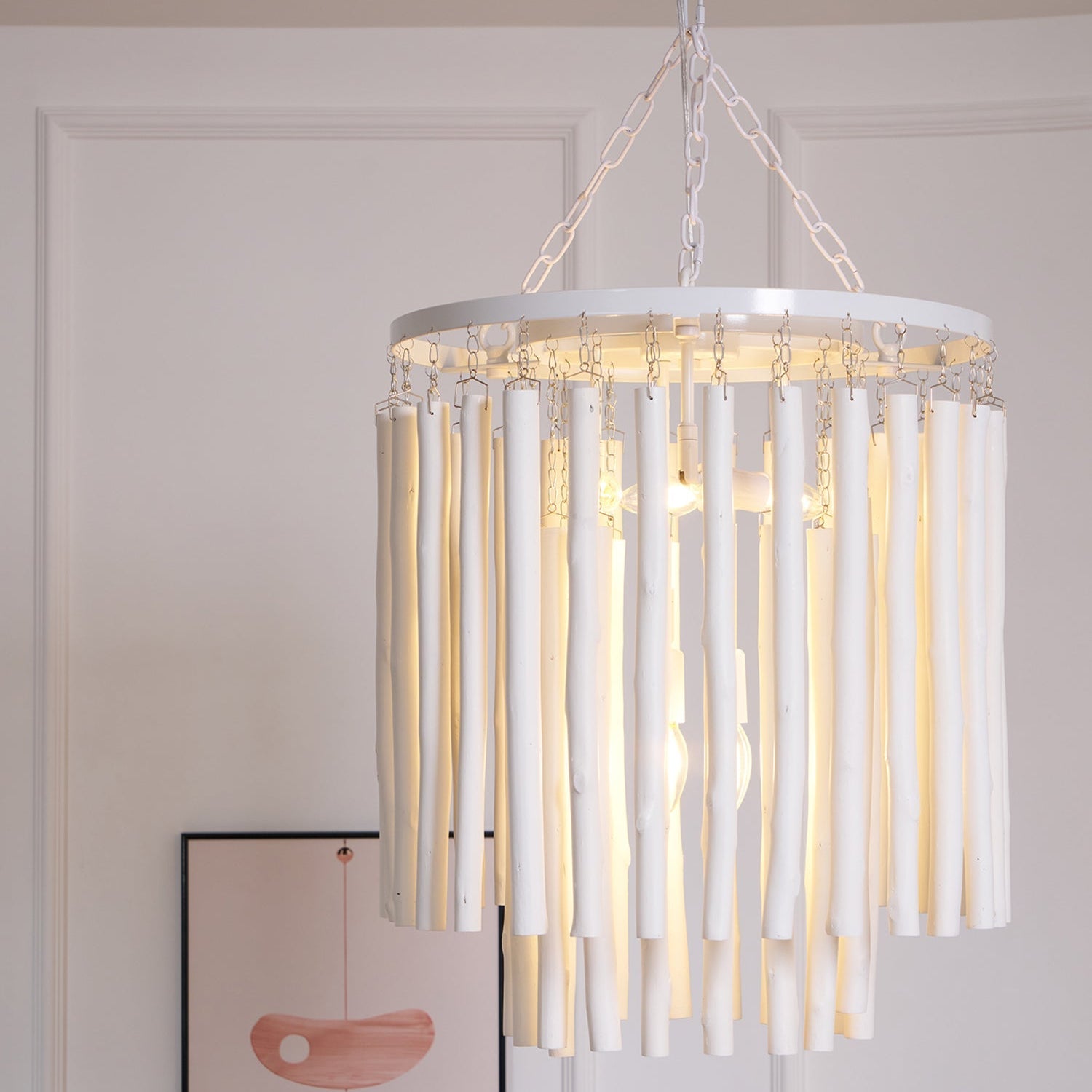 Swinton Tilda Chandelier - 5 Heads ∅ 19.7″ x H 20.9″BlackBlushlighting
