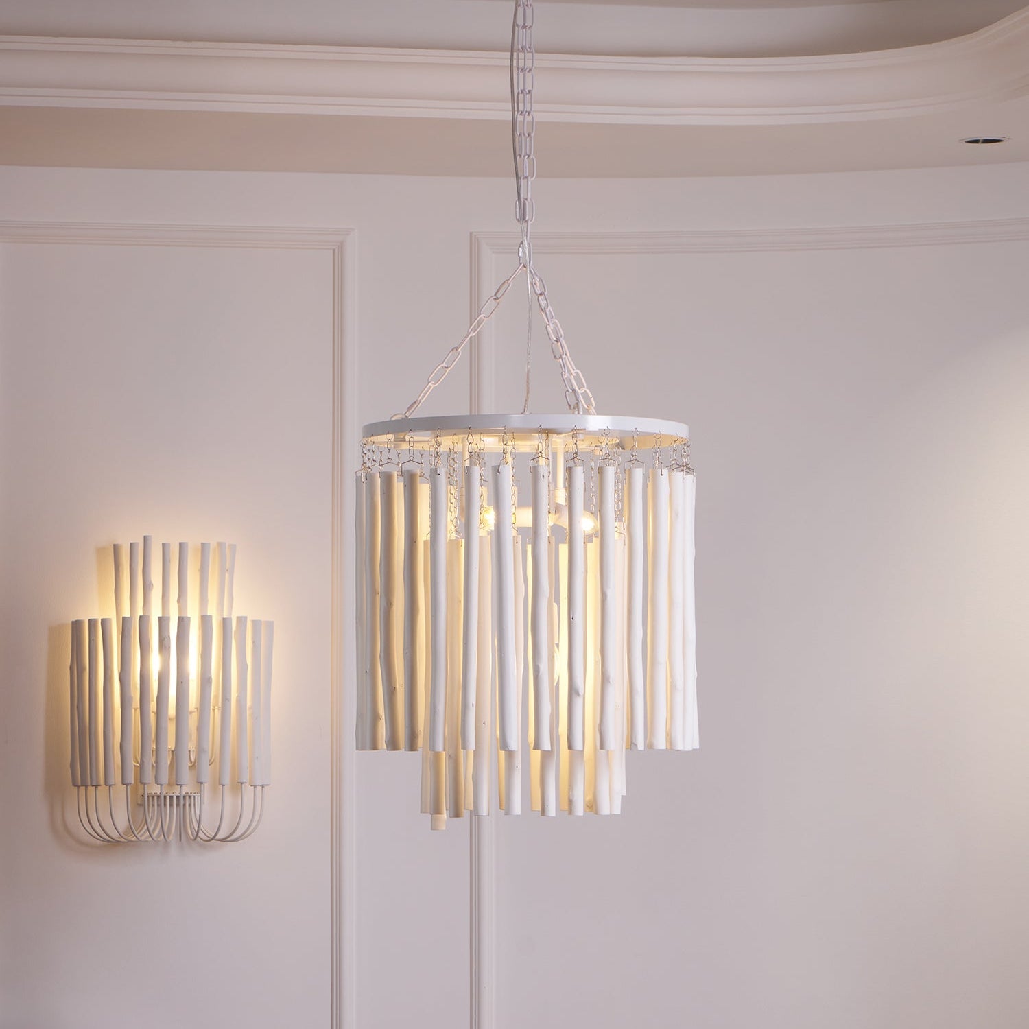 Swinton Tilda Chandelier - 5 Heads ∅ 19.7″ x H 20.9″BlackBlushlighting