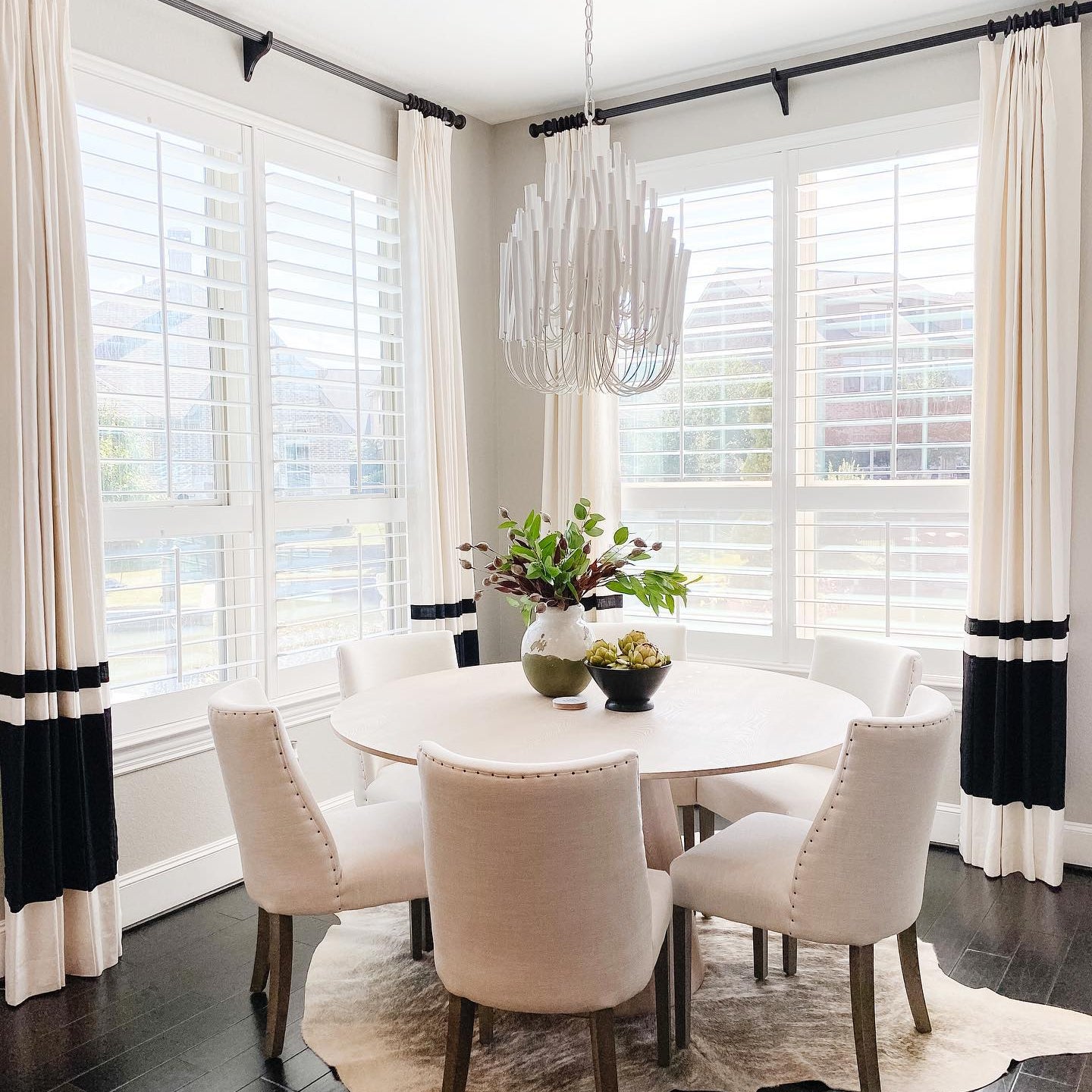 Swinton Tilda Chandelier - 6 Heads ∅ 20.9″ x H 29.9″BlackBlushlighting