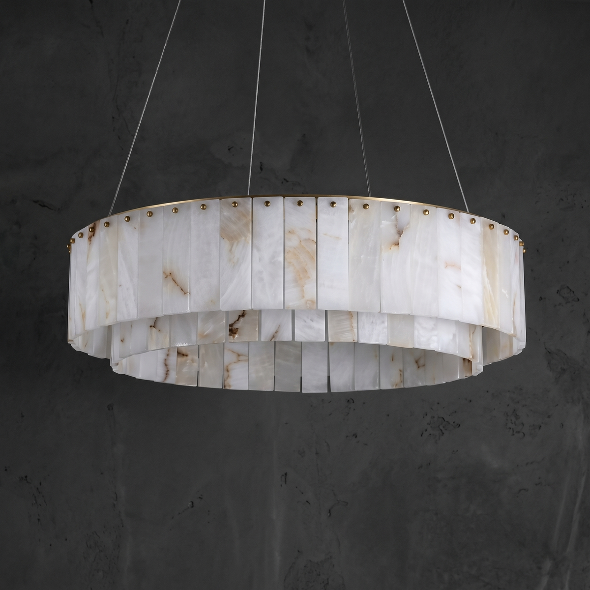 Blush Tamburo Drum Chandelier - Image 2