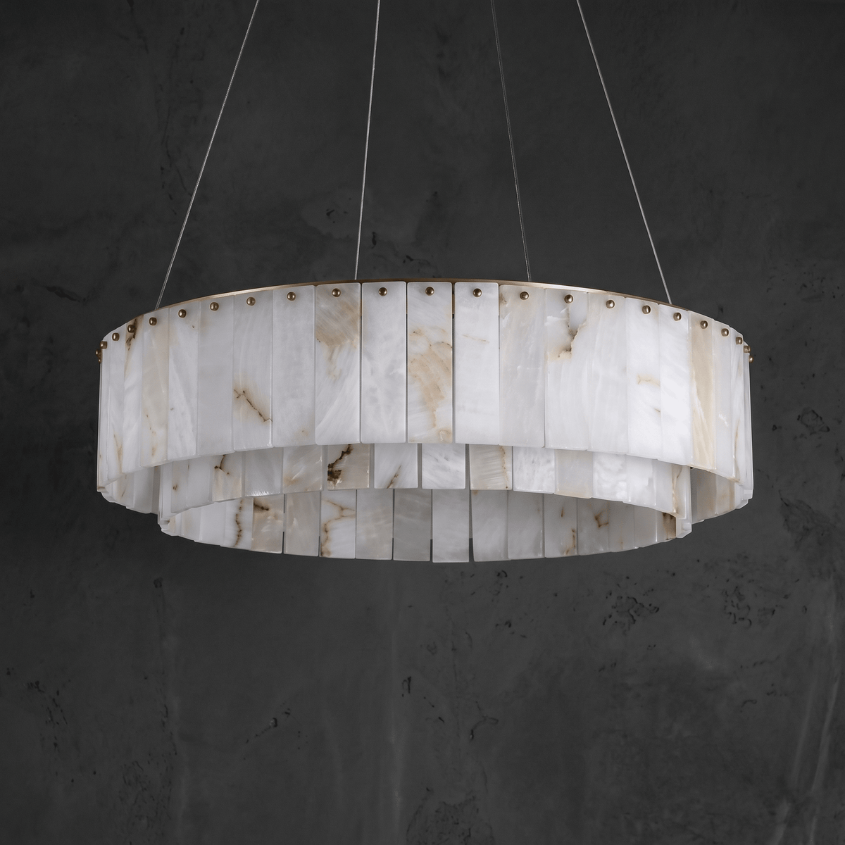 Tamburo Drum Chandelier - D600Blushlighting