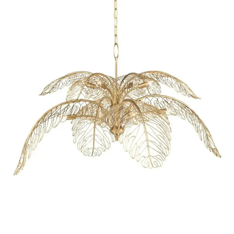 Taormina Brass Chandelier-Blushlighting-Blushlighting