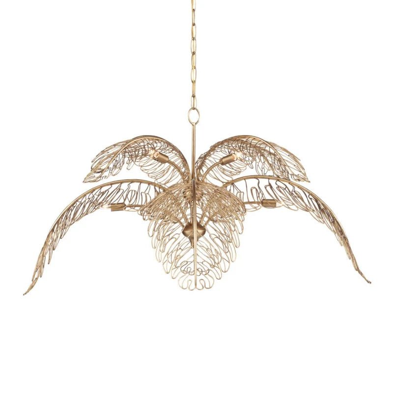Taormina Brass Chandelier - Blushlighting
