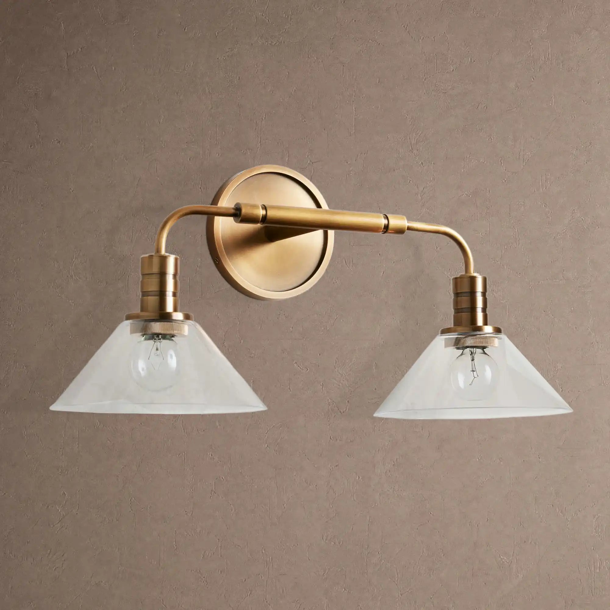 Theron Double Wall Sconce - MilkBlackBlushlighting