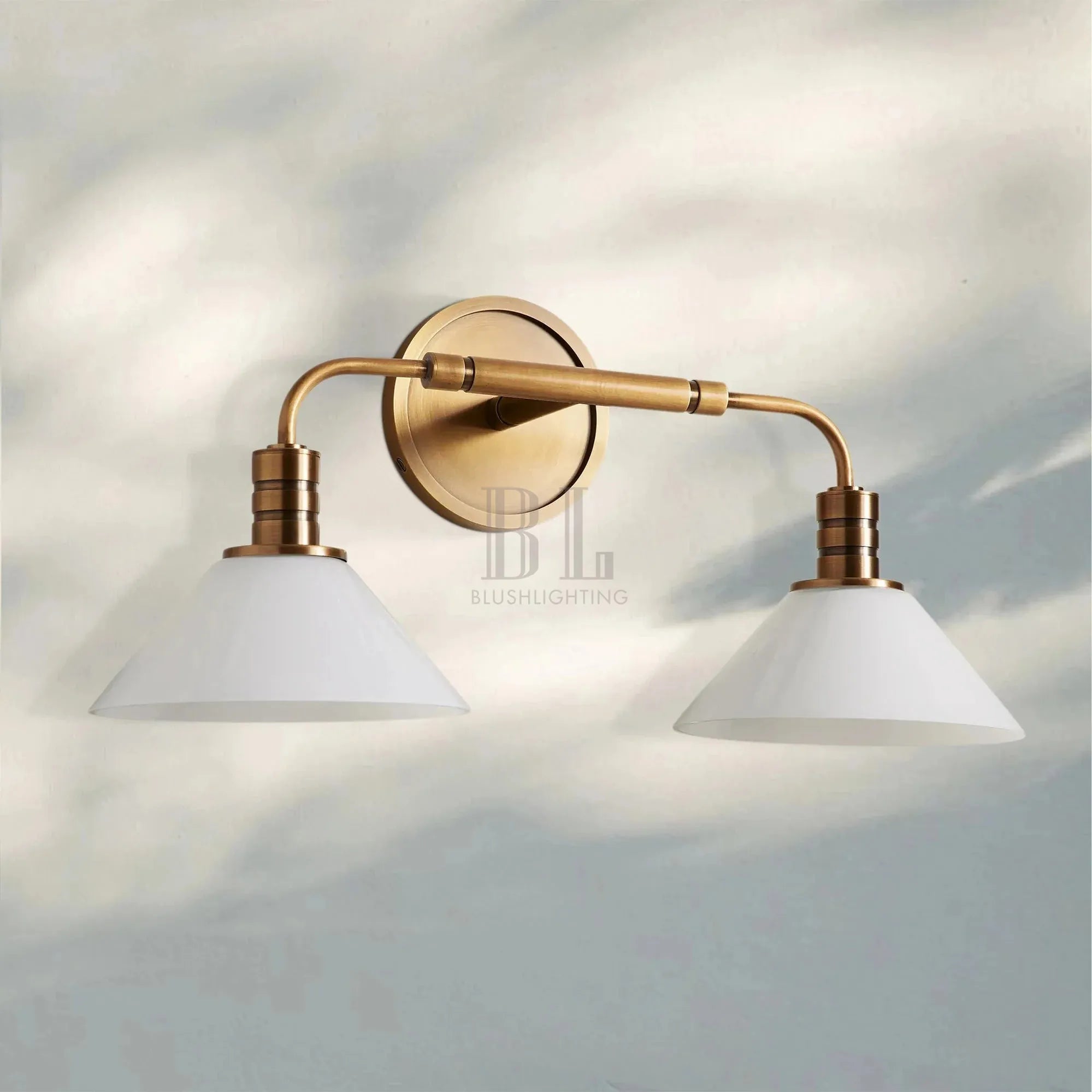 Theron Double Wall Sconce - Blushlighting