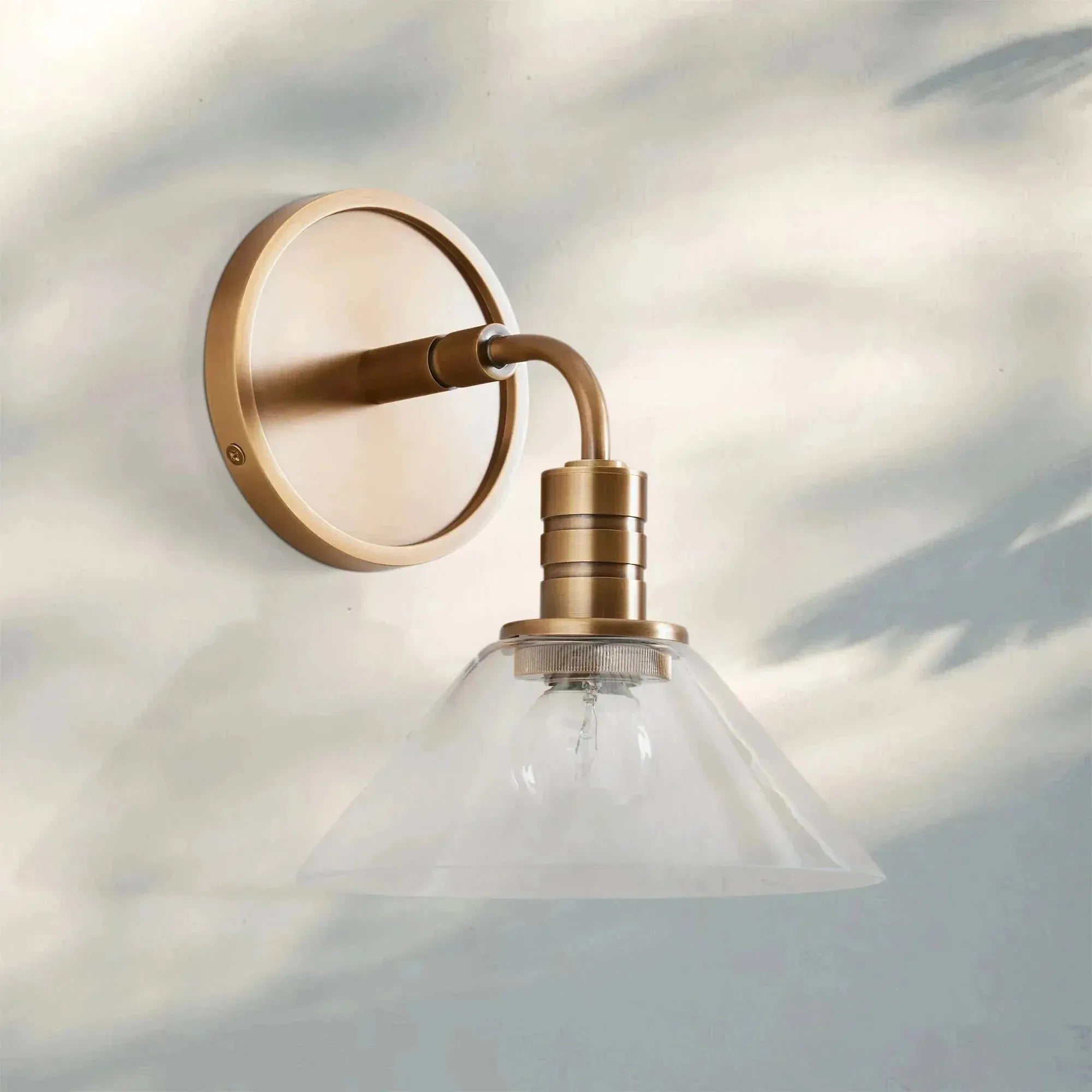Theron Single Wall Sconce - MilkBlushlighting
