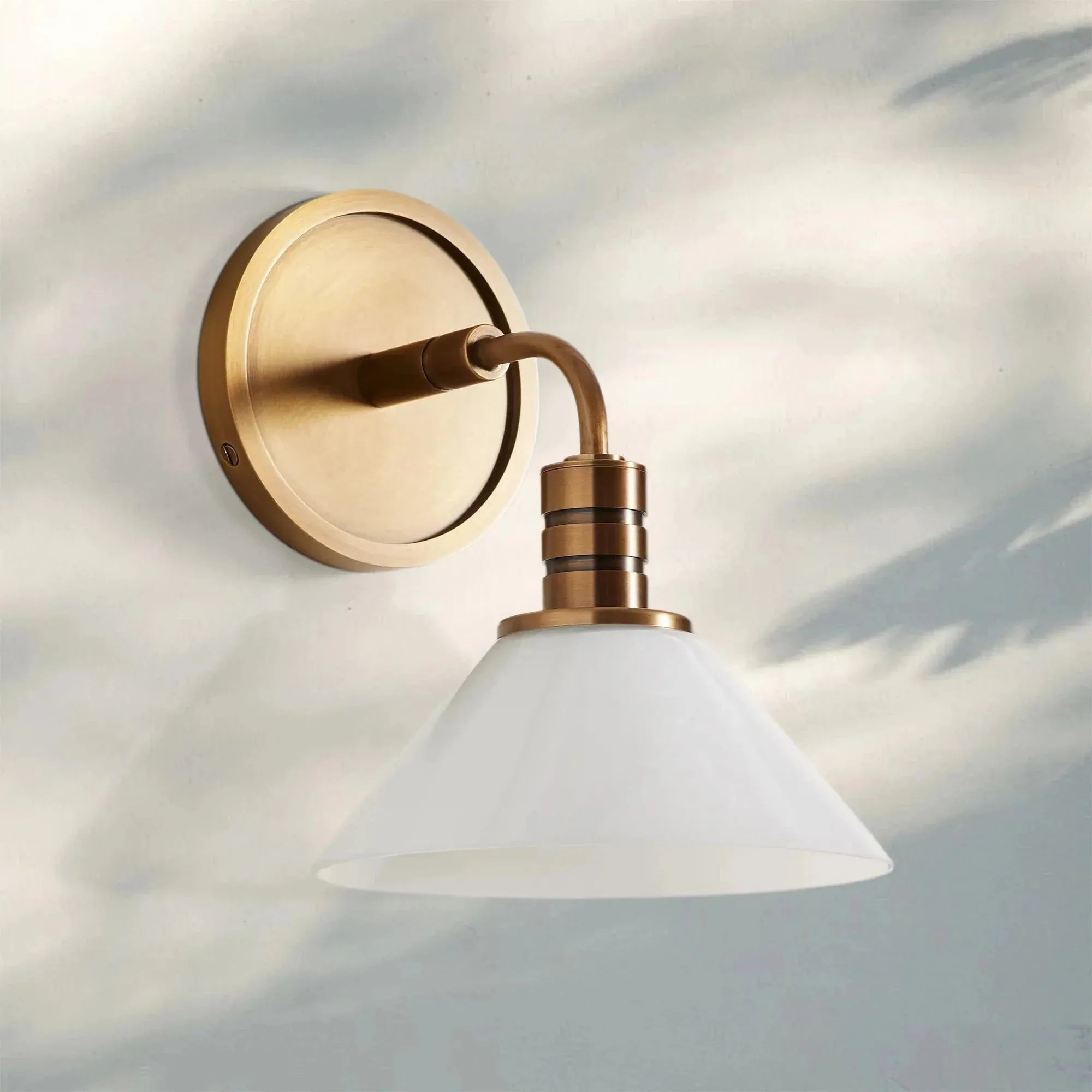 Theron Single Wall Sconce - MilkBlushlighting