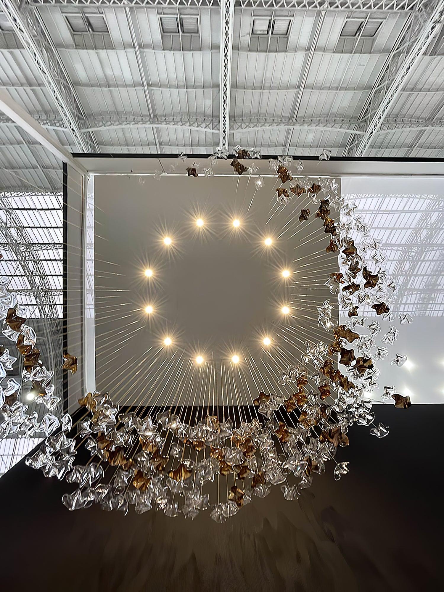 Tidal Art Glass Pendants (Without canopy)-Chandelier-Blushlighting-Blushlighting