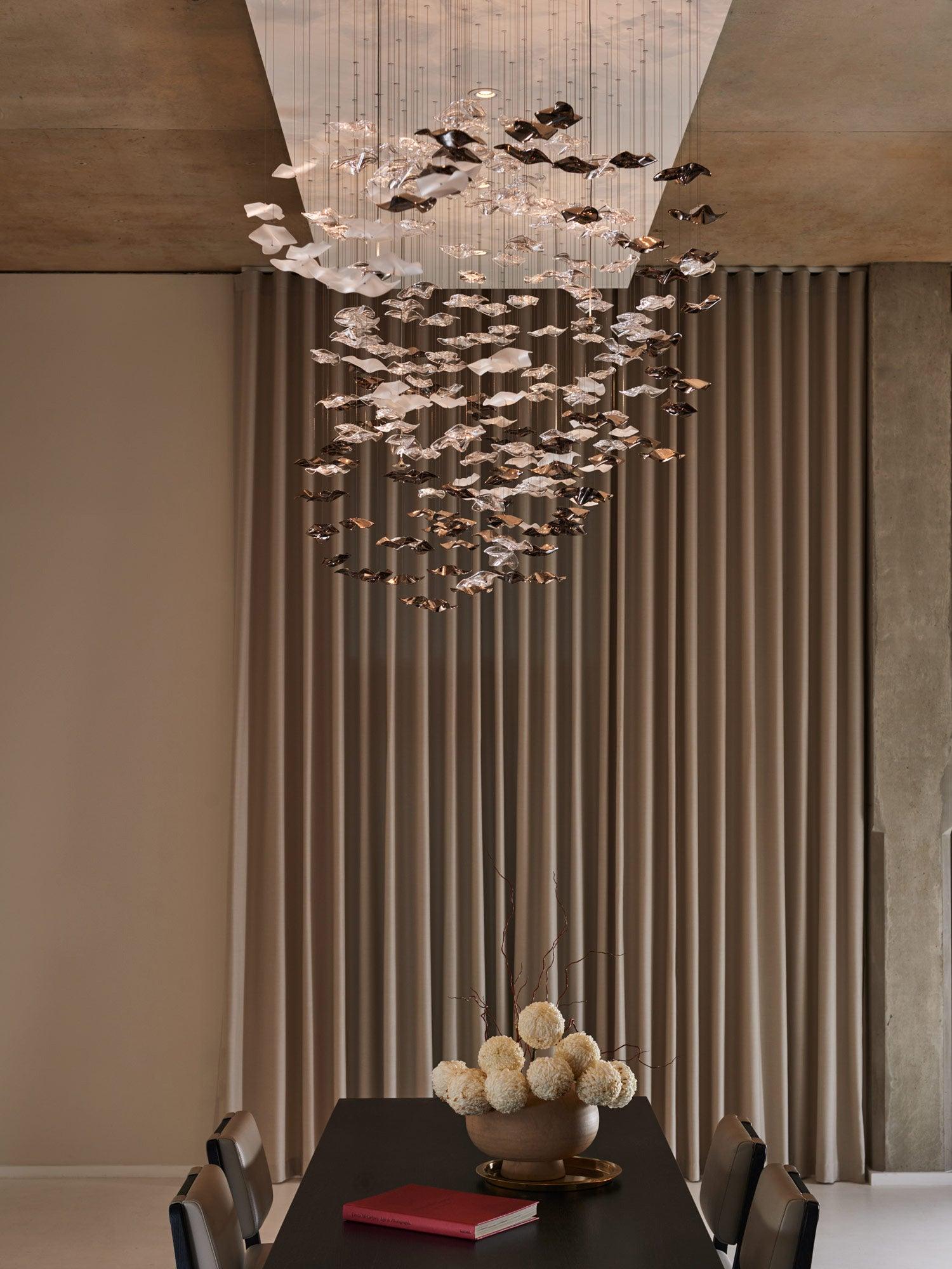 Tidal Art Glass Pendants (Without canopy)-Chandelier-Blushlighting-Blushlighting