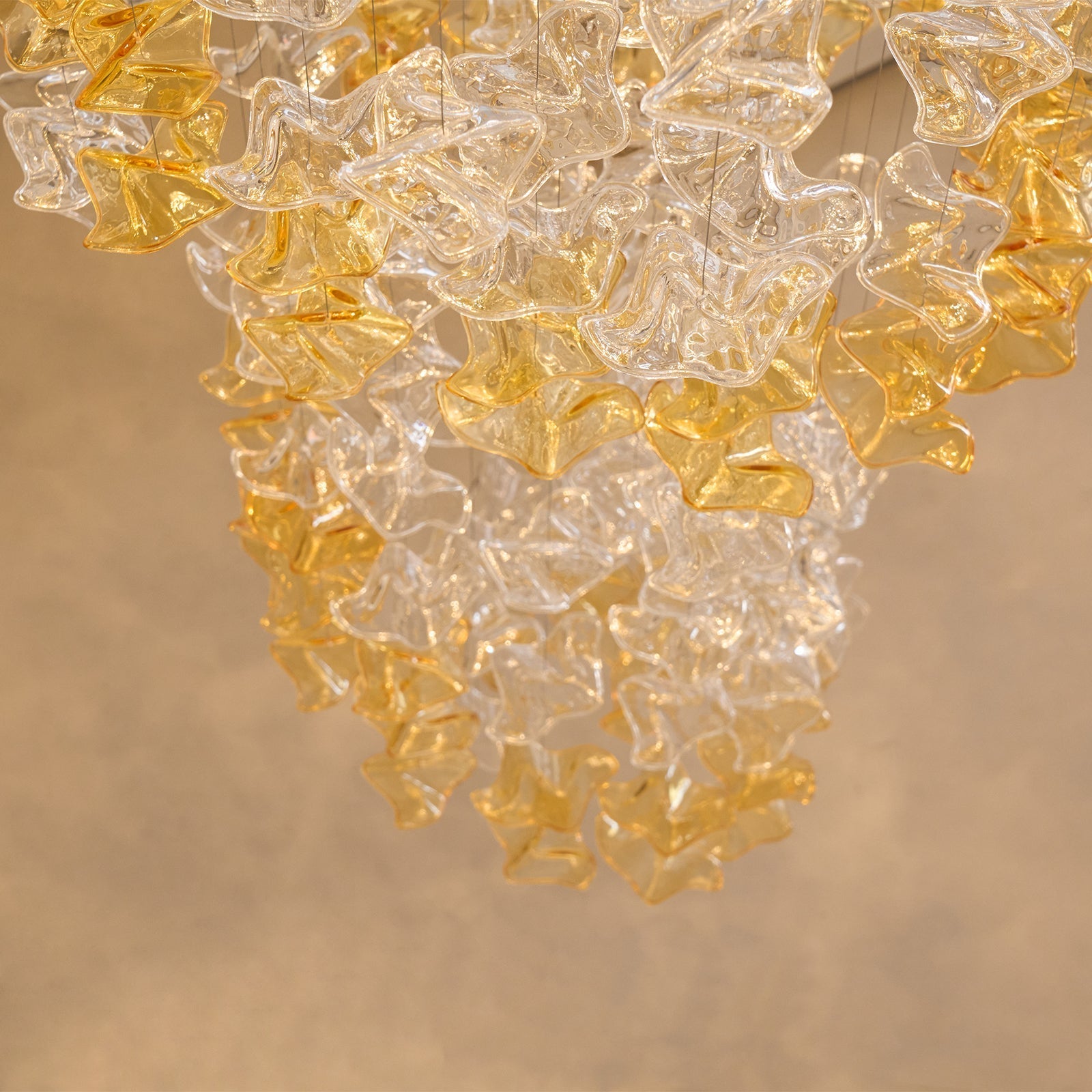 Tidal Art Glass Pendants (Without canopy)-Chandelier-Blushlighting-Blushlighting