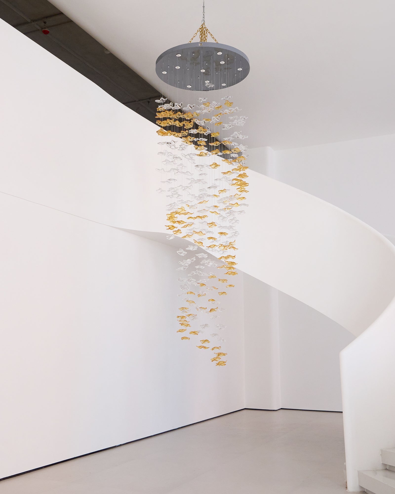 Tidal Art Glass Pendants (Without canopy)-Chandelier-Blushlighting-Blushlighting