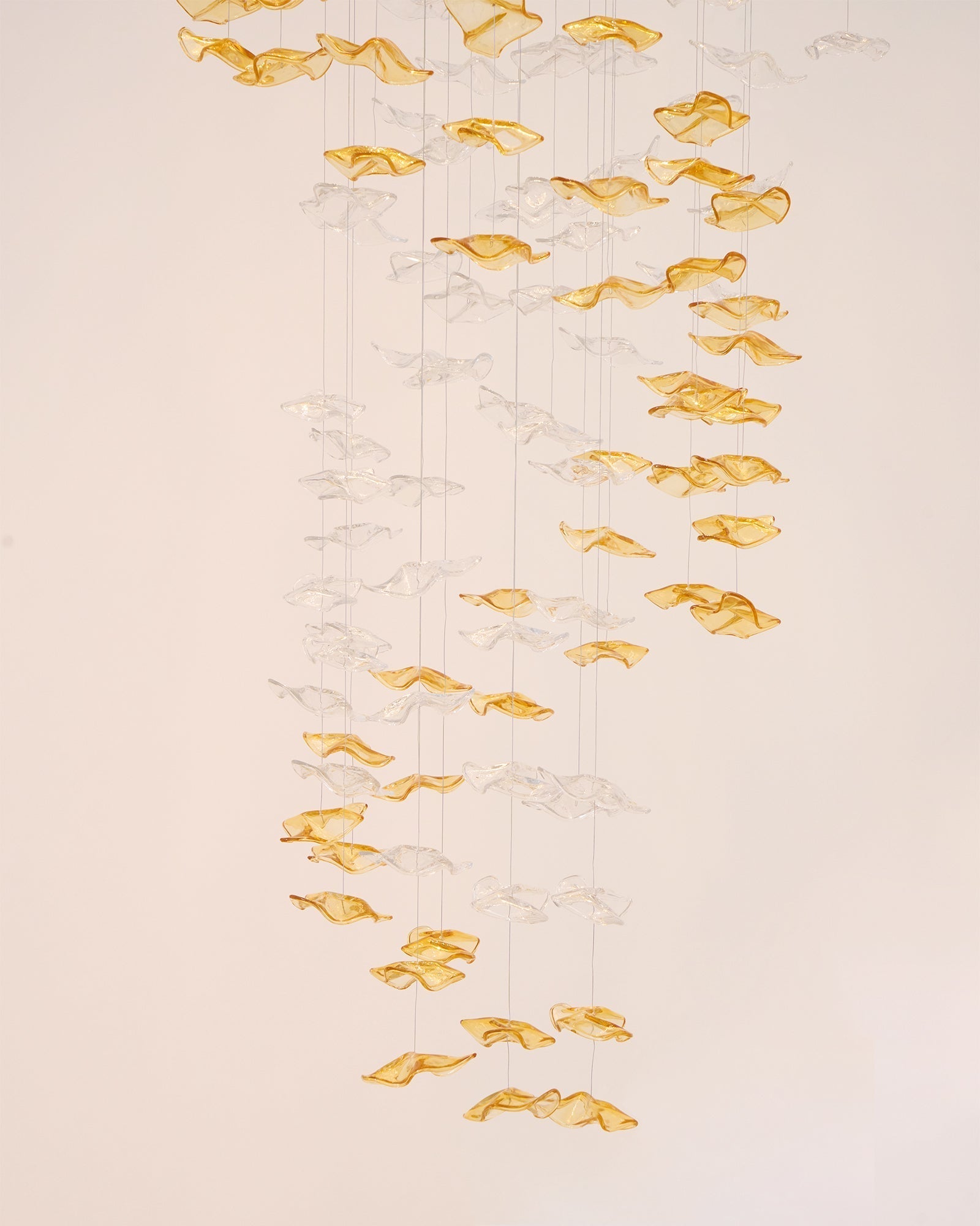 Tidal Art Glass Pendants (Without canopy)-Chandelier-Blushlighting-Blushlighting