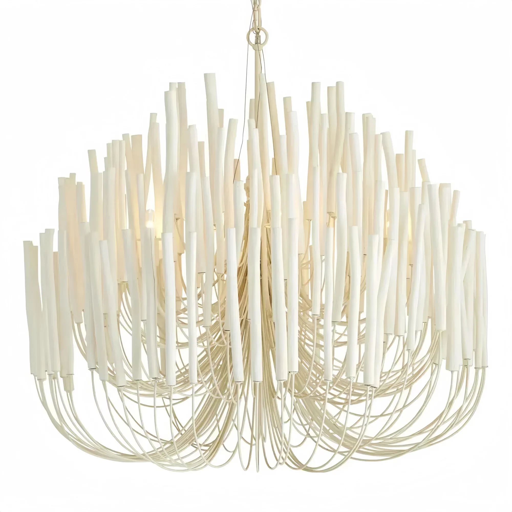 Tildalay Wide Chandelier 21" 36"-Chandelier-Blushlighting