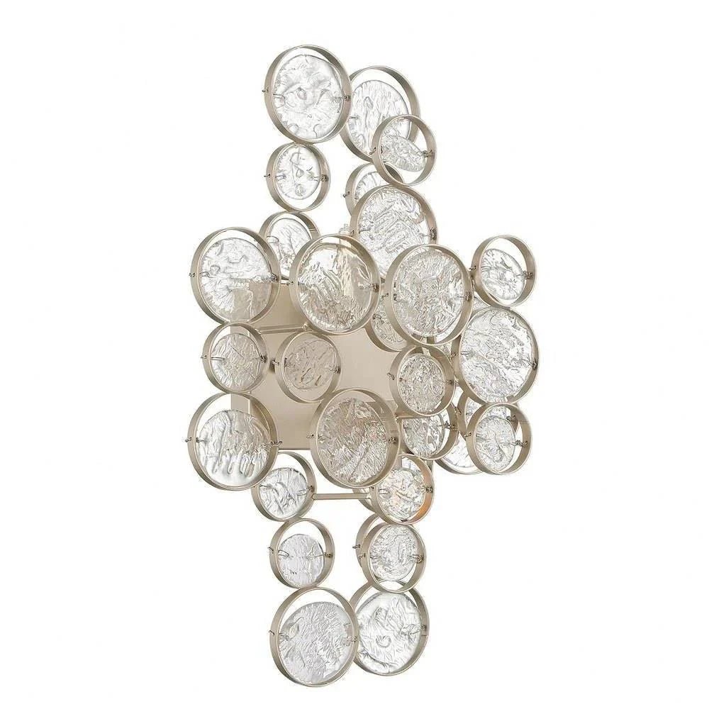 Trento Clustered Glass Wall Sconce - ChromeBlushlighting
