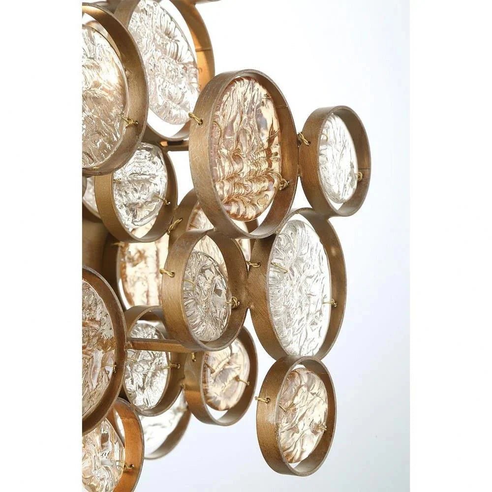Trento Clustered Glass Wall Sconce - ChromeBlushlighting