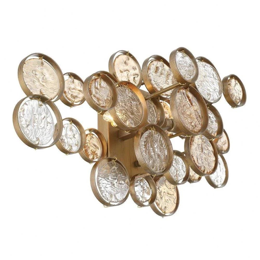 Trento Clustered Glass Wall Sconce - ChromeBlushlighting