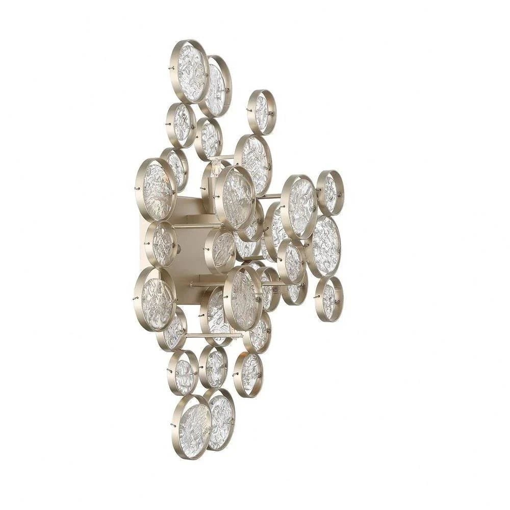 Trento Clustered Glass Wall Sconce - ChromeBlushlighting