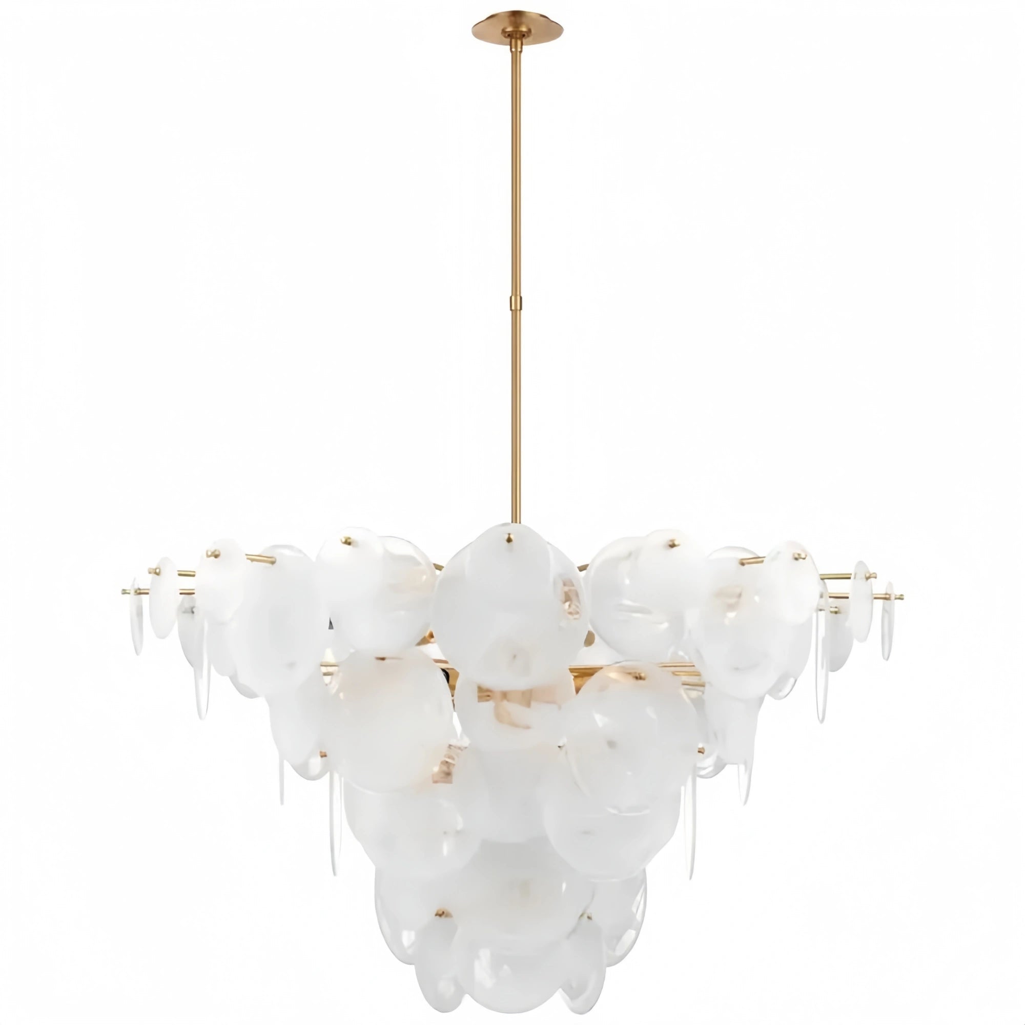 Trento Extra Large Chandelier 48"D - Blushlighting