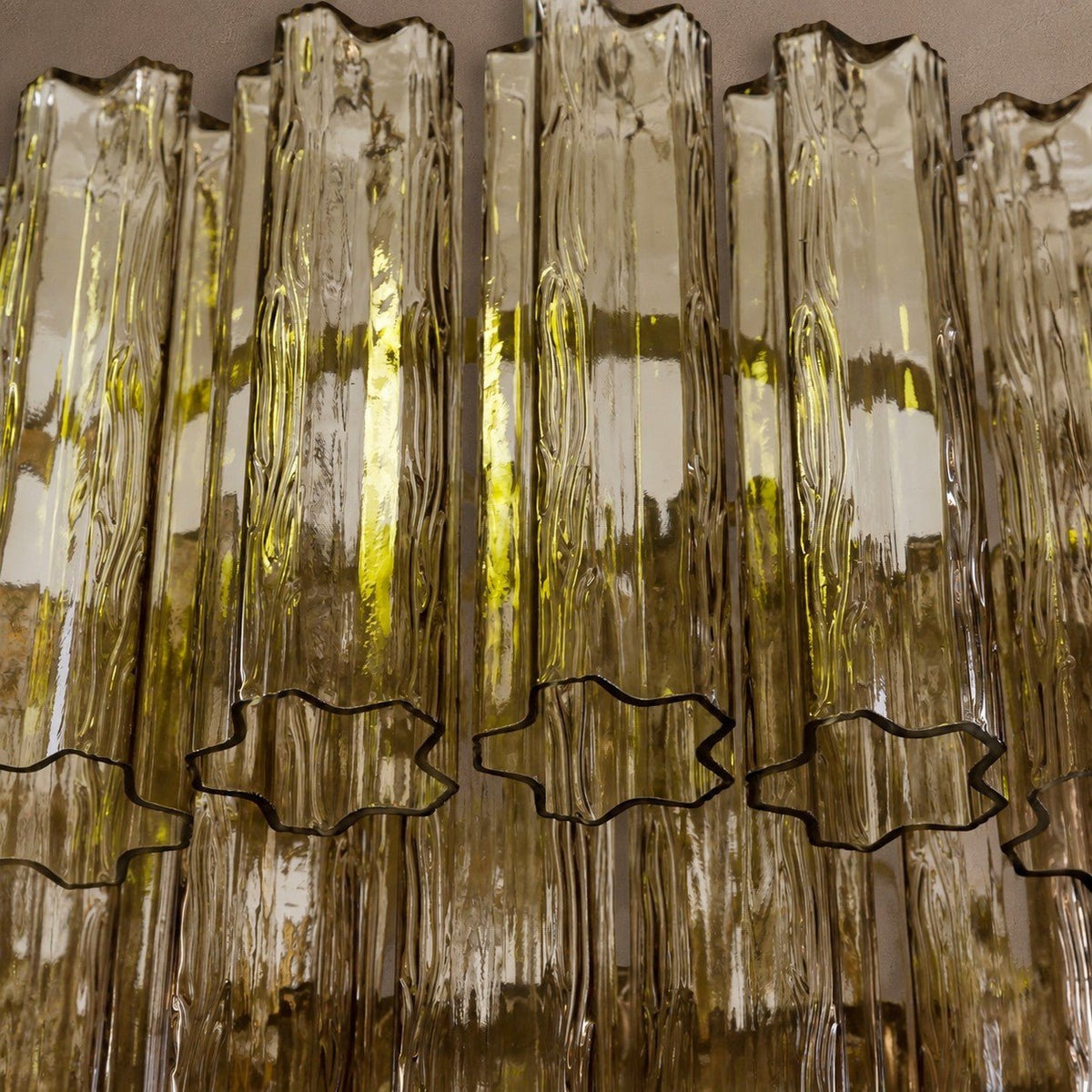 Treviso Tiered Chandelier - Smoked Quartz28"Blushlighting