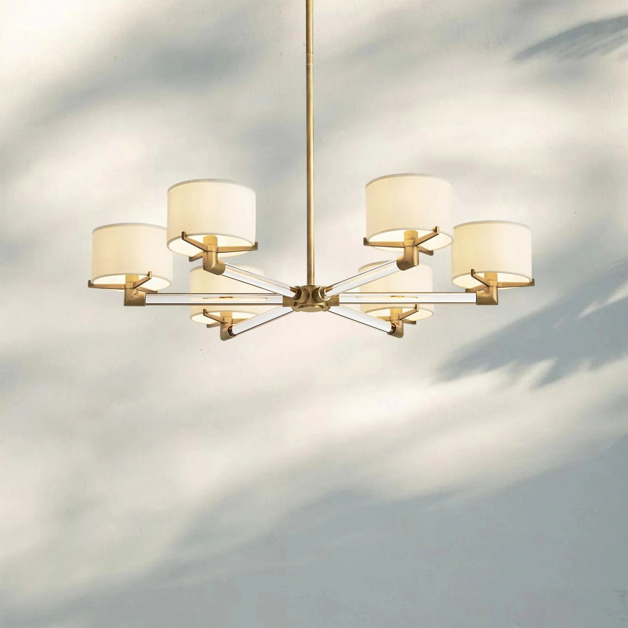 Trumane Round Chandelier 36'' 48'' 60'' - Blushlighting