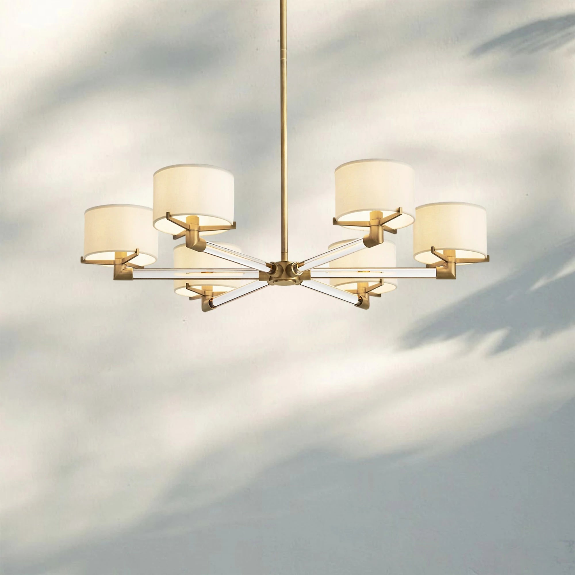 Trumane Round Chandelier 36'' 48'' 60'' - Blushlighting