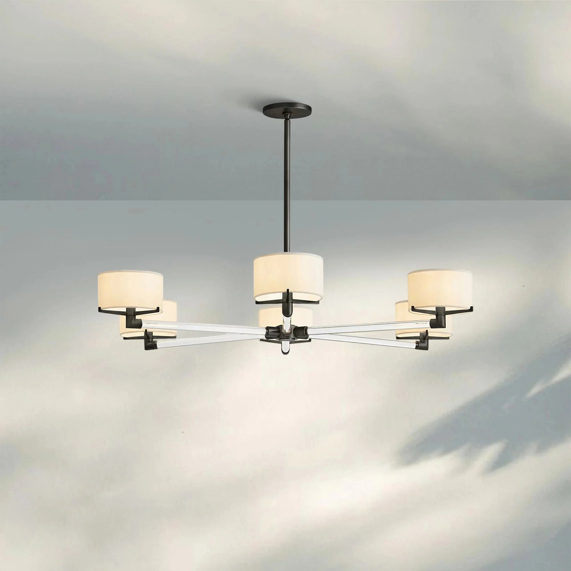 Trumane Round Chandelier 36'' 48'' 60'' - Blushlighting