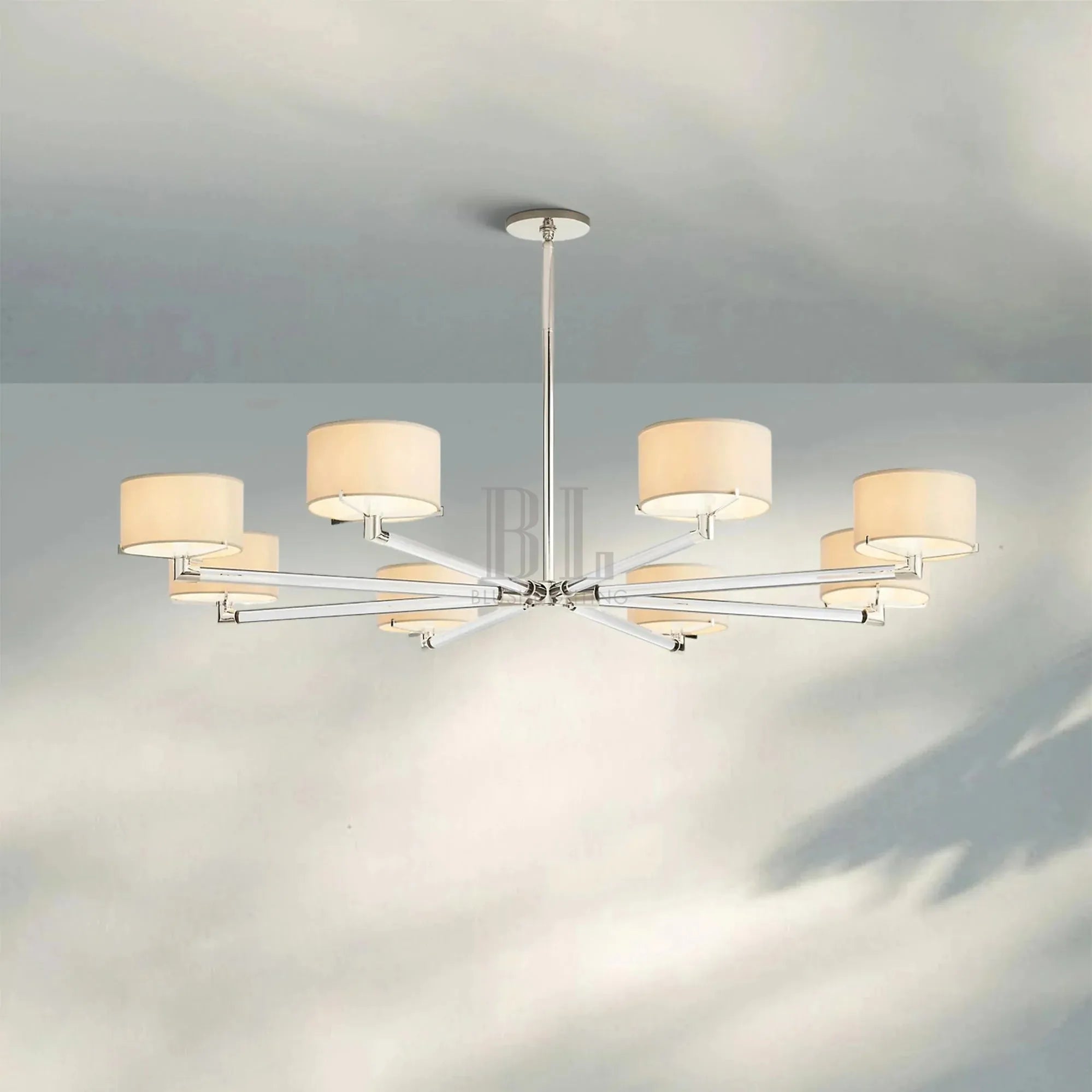 Trumane Round Chandelier 36'' 48'' 60'' - Blushlighting