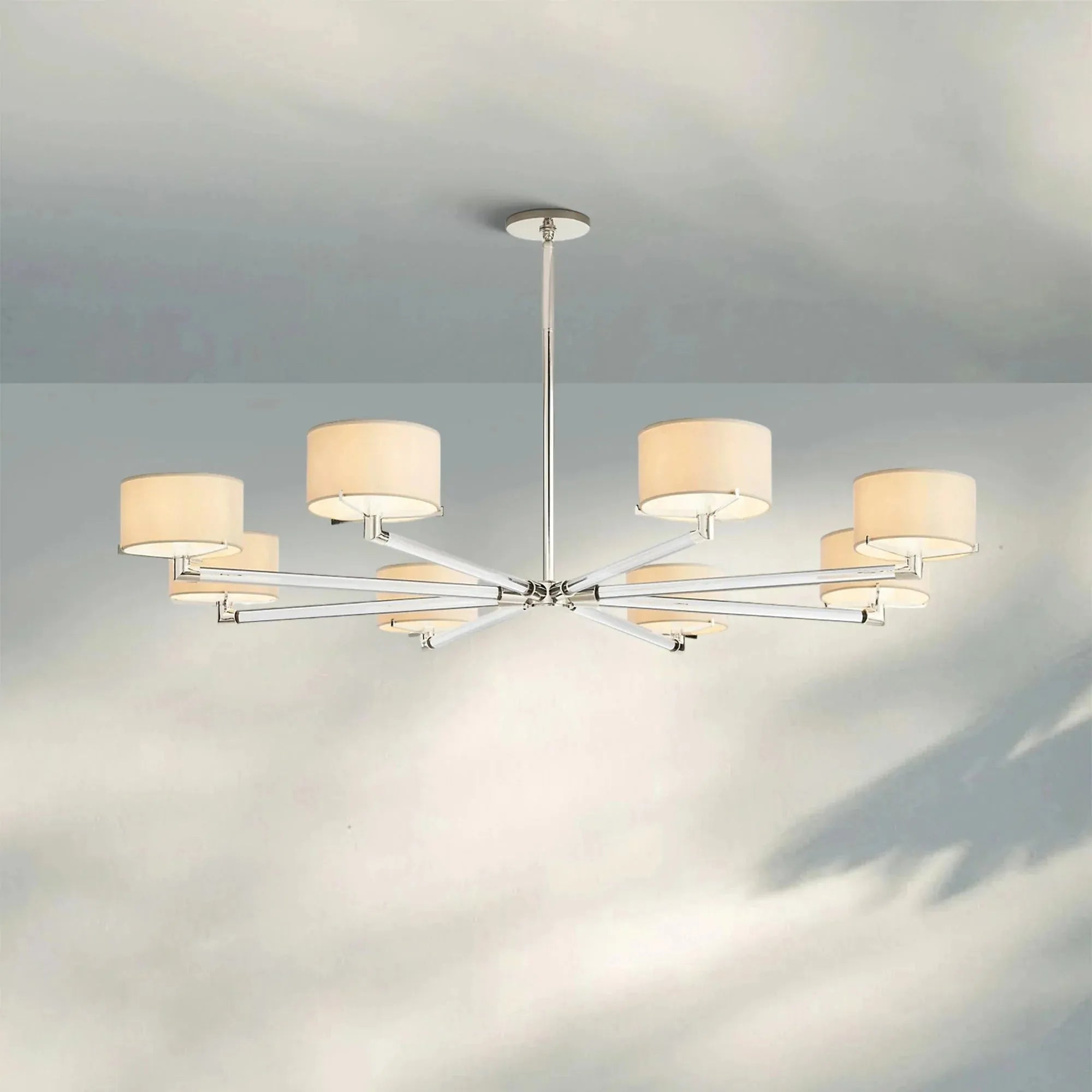 Trumane Round Chandelier 36'' 48'' 60'' - Blushlighting