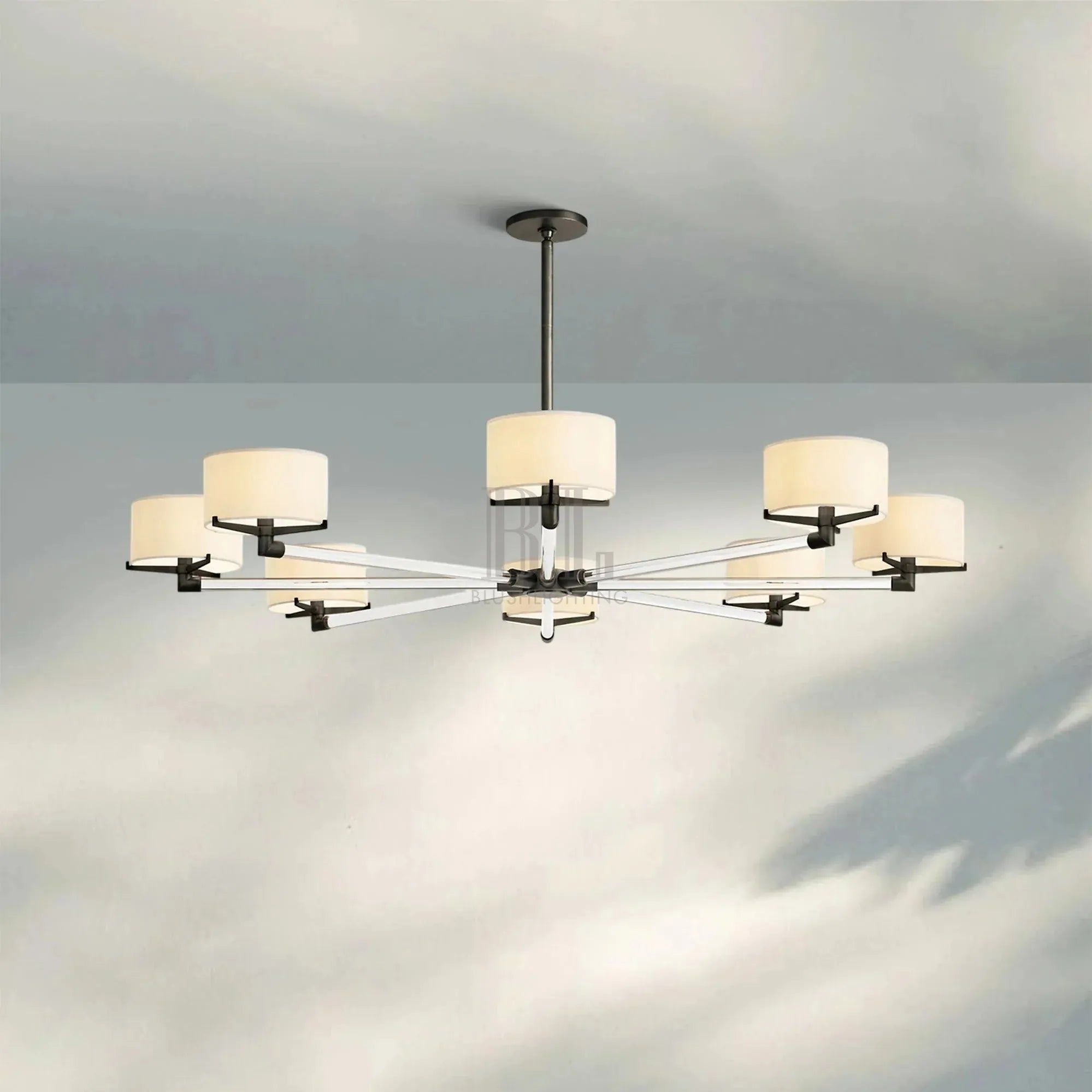 Trumane Round Chandelier 36'' 48'' 60'' - Blushlighting