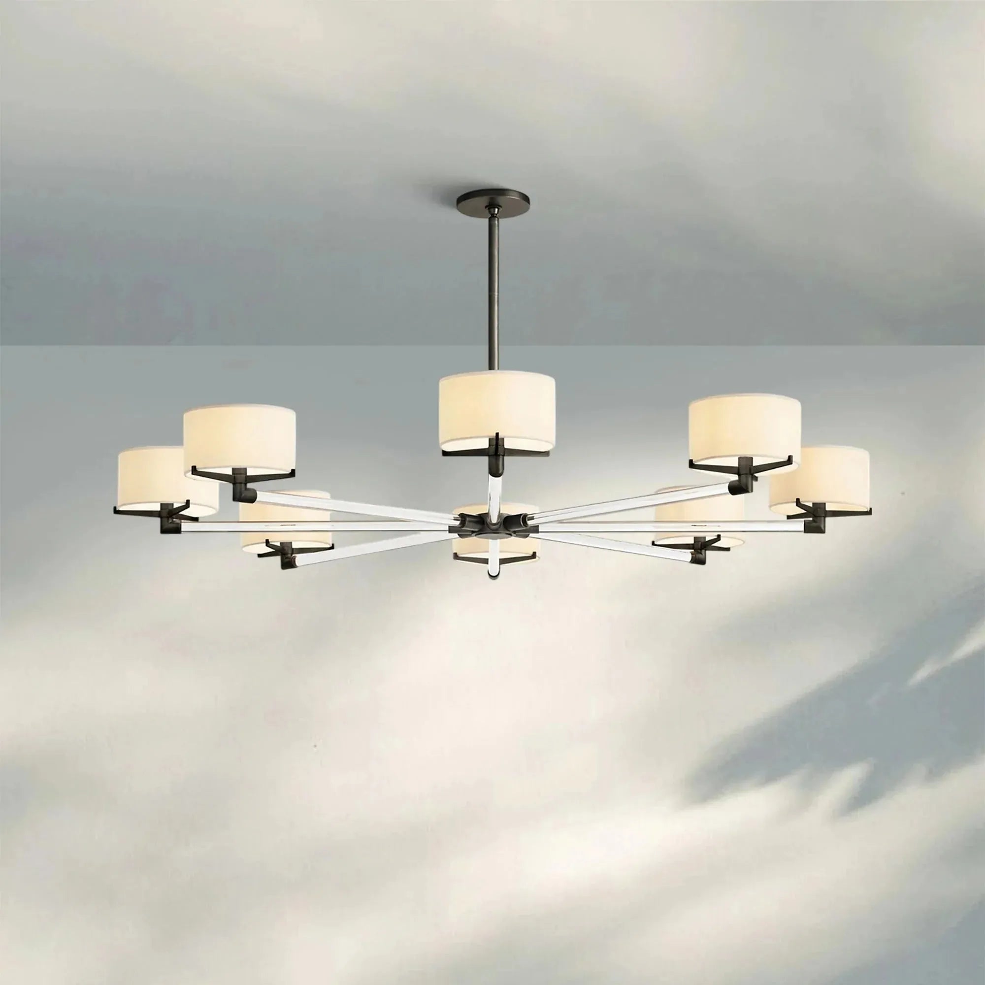 Trumane Round Chandelier 36'' 48'' 60'' - Blushlighting