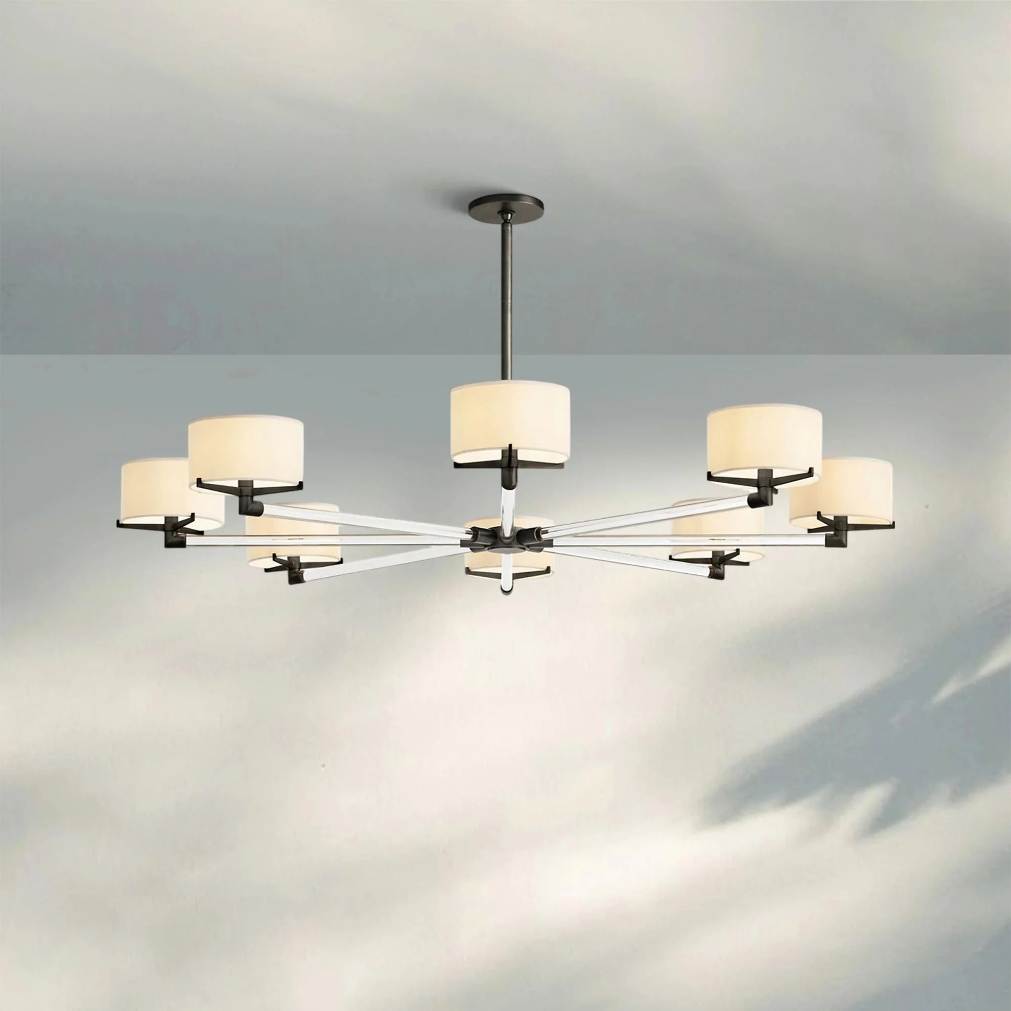 Trumane Round Chandelier 36'' 48'' 60'' - Blushlighting