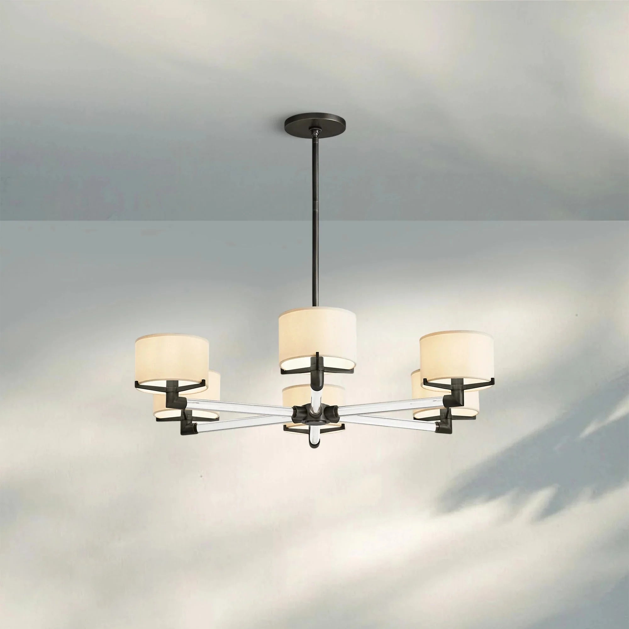 Trumane Round Chandelier 36'' 48'' 60'' - Blushlighting