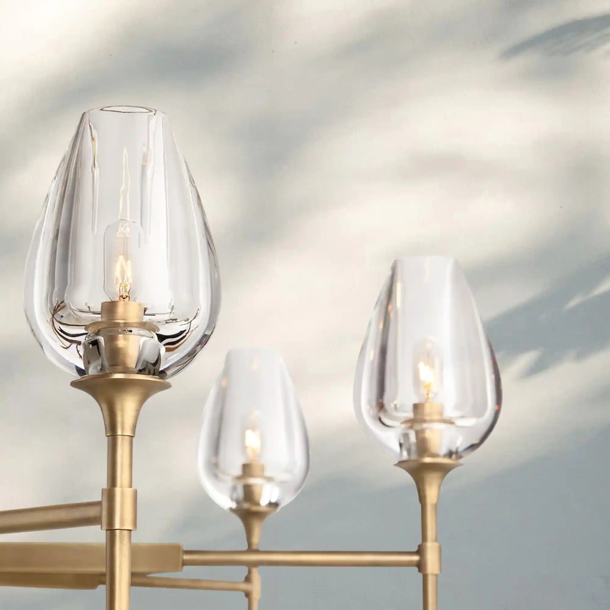 Tuilpl Round Chandelier 27‘’ 42‘’ 54‘’-