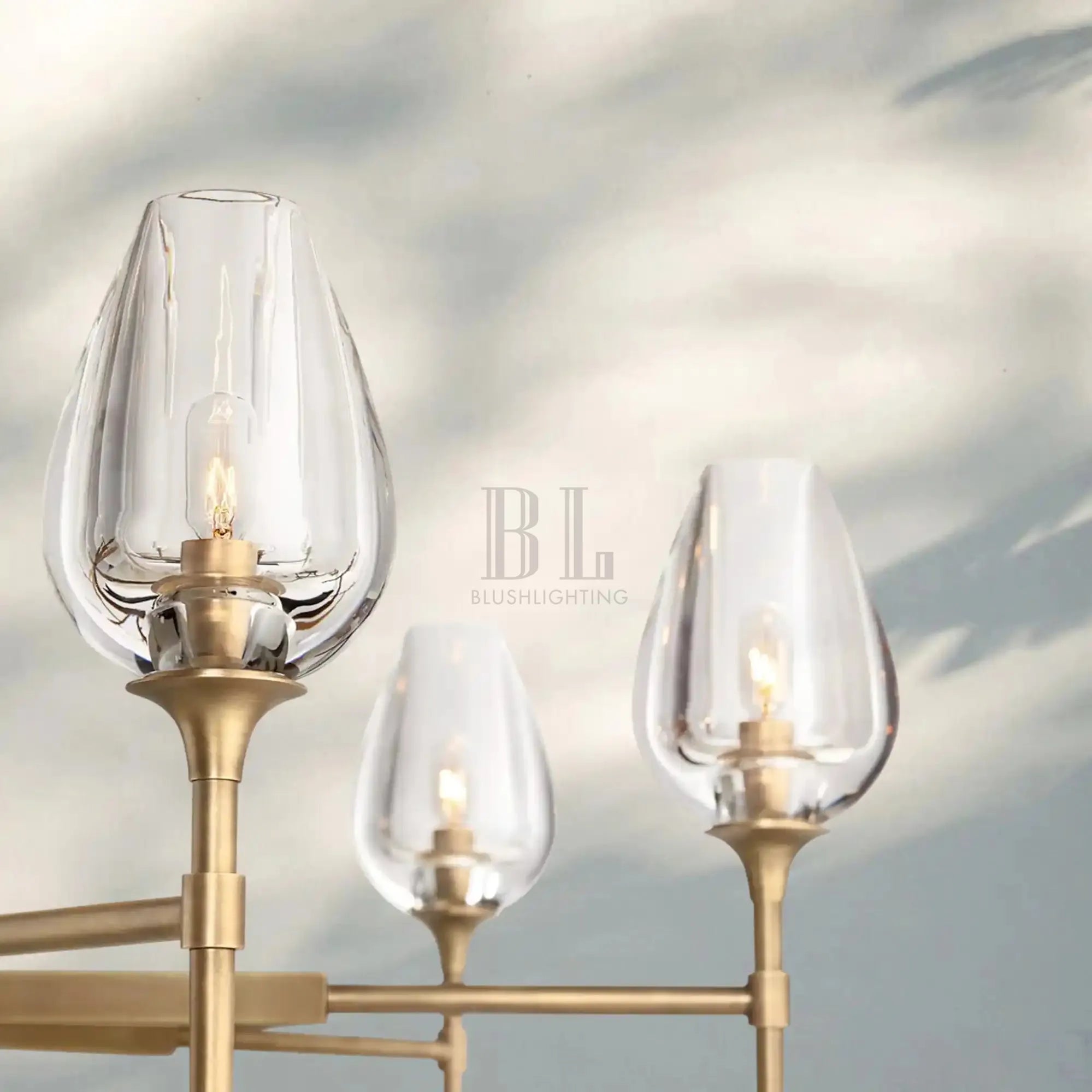 Tuilpl Round Chandelier 27‘’ 42‘’ 54‘’-