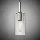 Utilitaiye Cylinder Shade Pendant-Polished Nickel-