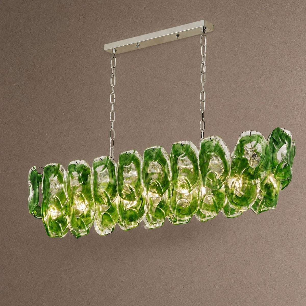 Verdalia Linear Chandelier - L39.4” × W13.8” × H11.4”Blushlighting