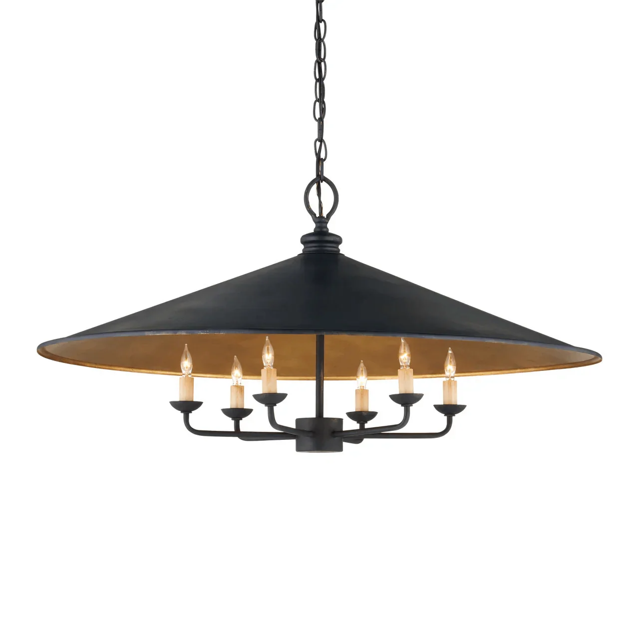 Veritas Black Chandelier 36'' For living room, bedroom, Foyer Entryway - Blushlighting