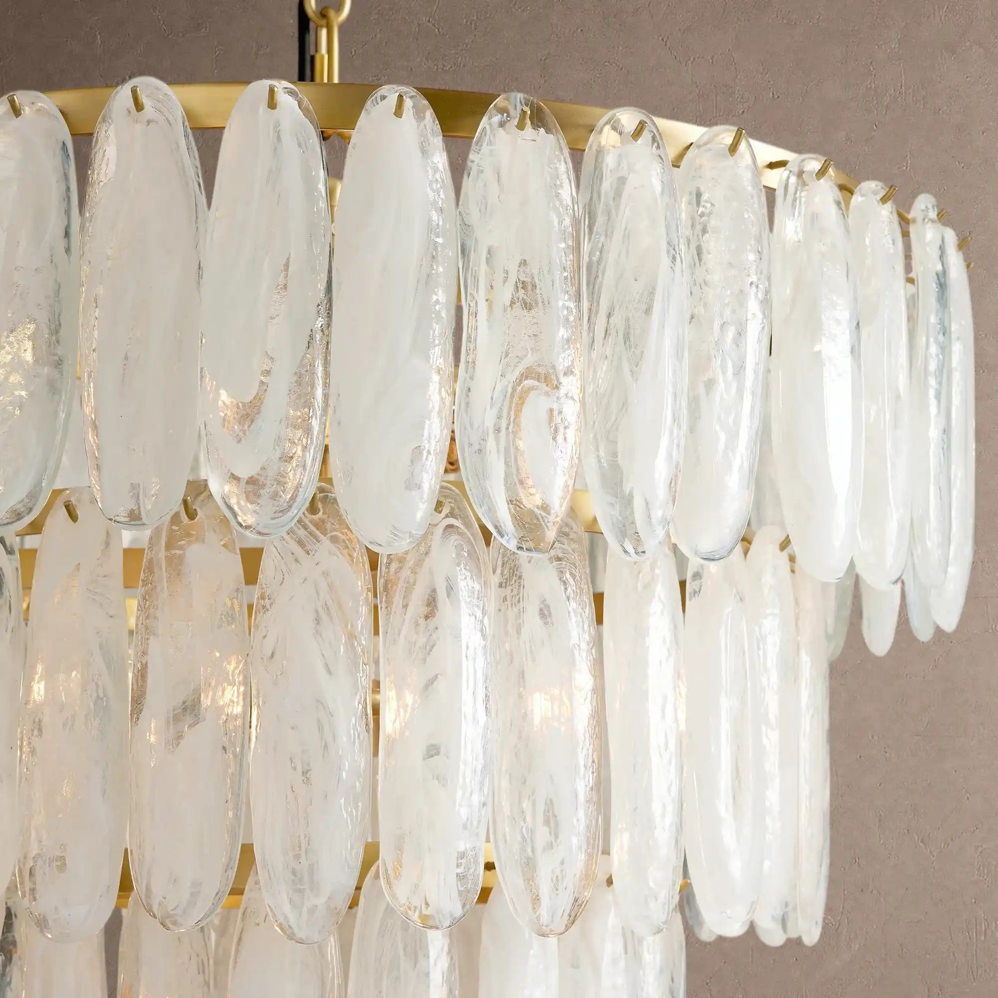 Verna 3-Tier Chandelier - 38"Blushlighting