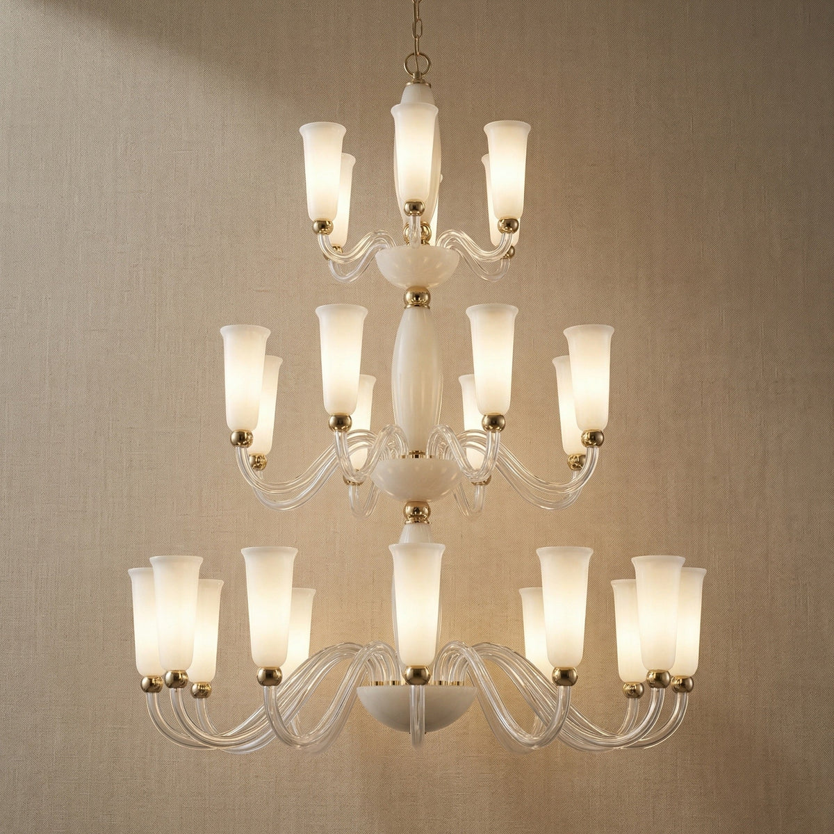 Versace Organic Modern Luxury Chandelier - Blushlighting