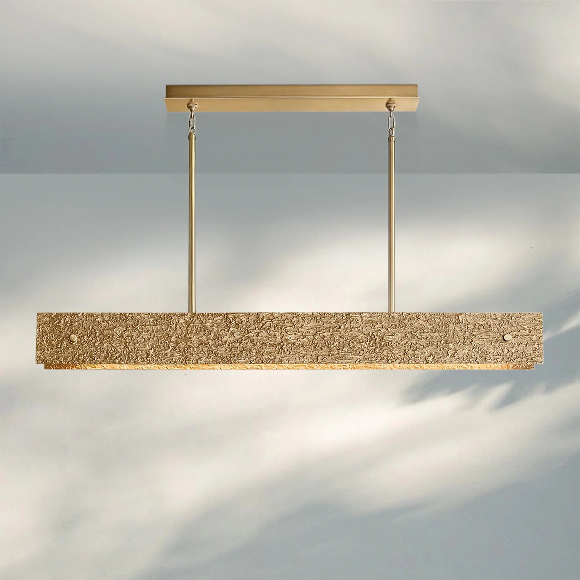 Veuvery Linear Chandelier 54" 72" - 54''BrassBlushlighting