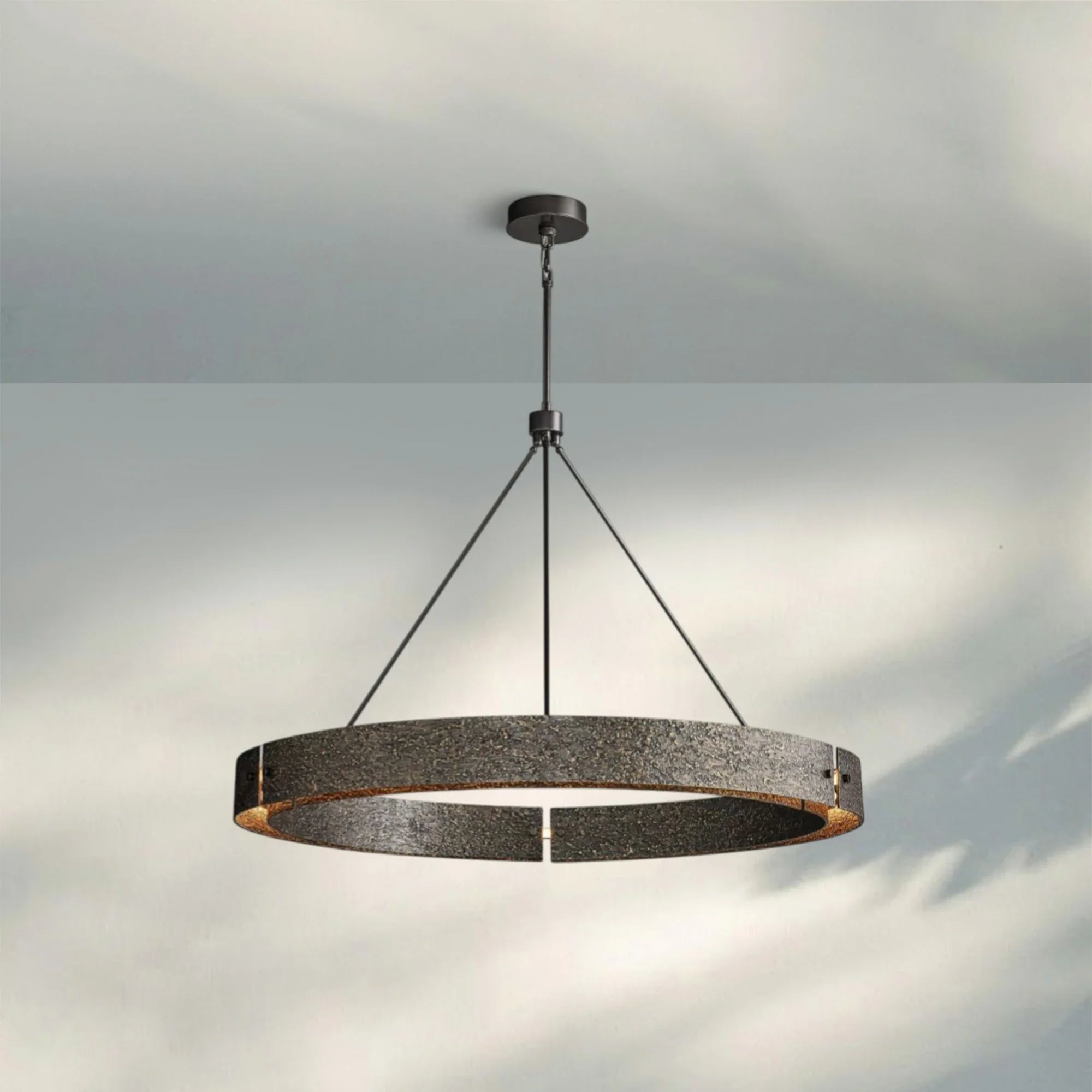 Veuvery Round Chandelier 60" - BronzeBlushlighting